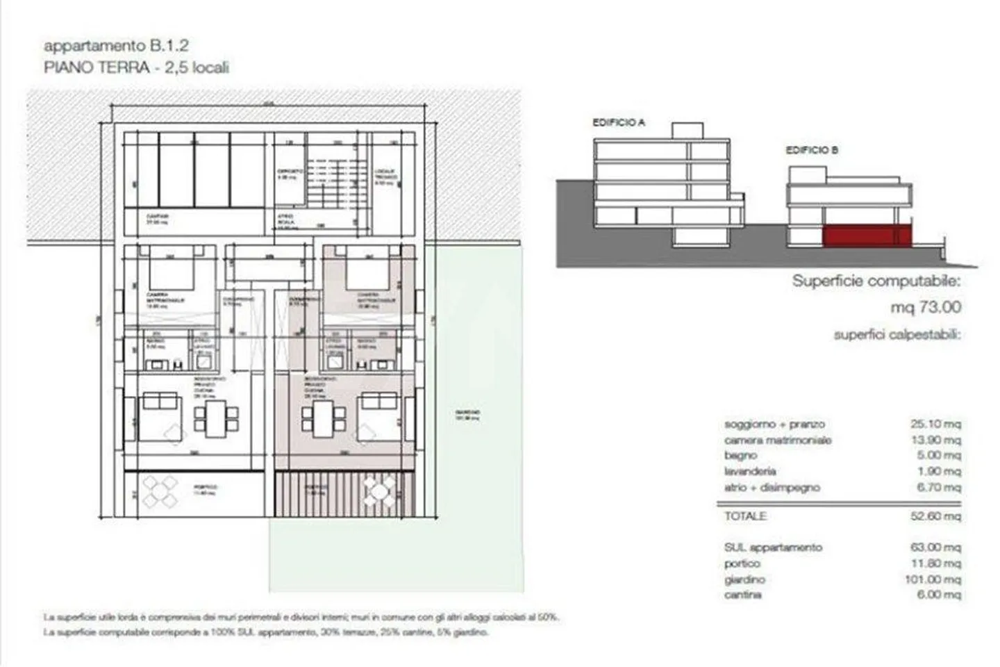 Elegant and modern residence "Rafflesia", 2½ room apartment with terrace - Photo 8 of 8