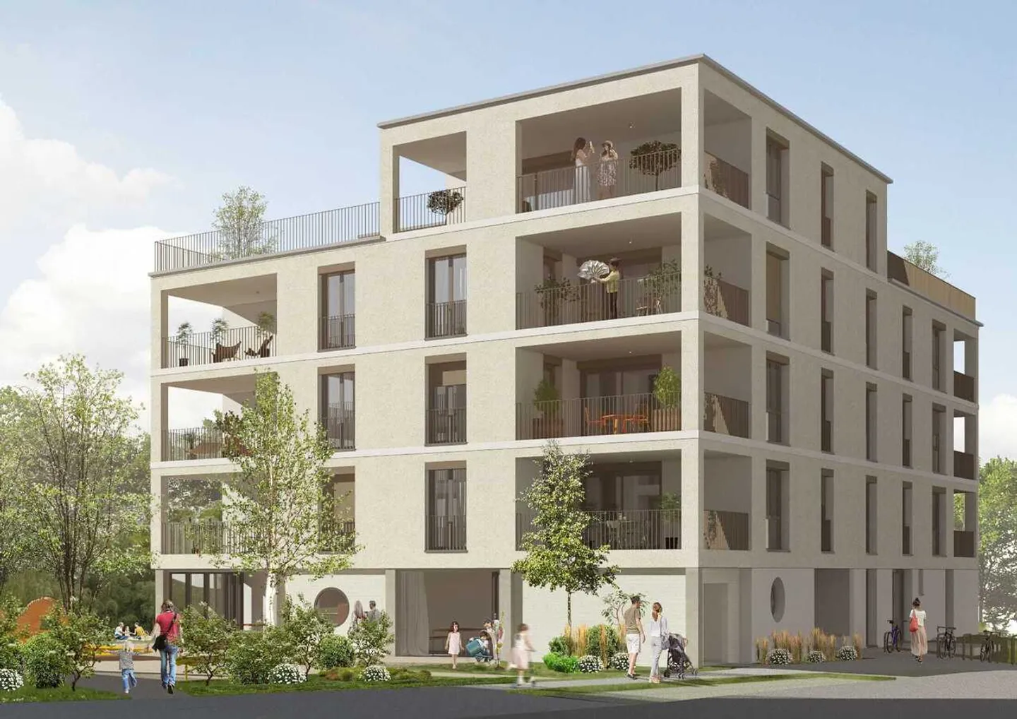 Moderne 4.5-Zimmer Neubauwohnung in Schaffhausen kaufen - Photo 8 sur 9