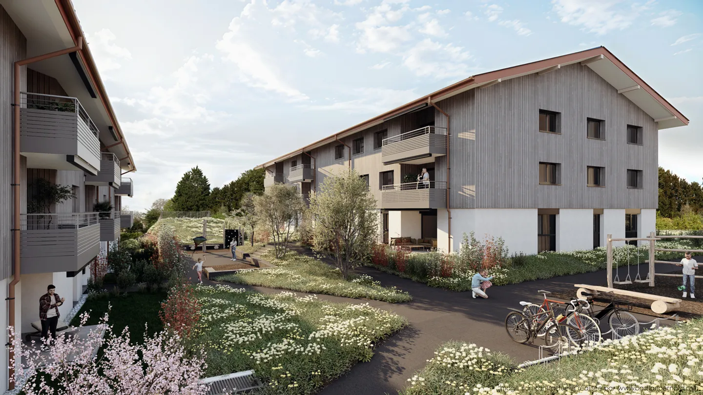 Geräumige neue 5,5-Zimmer-Wohnung in grüner Umgebung - Foto 1 von 3