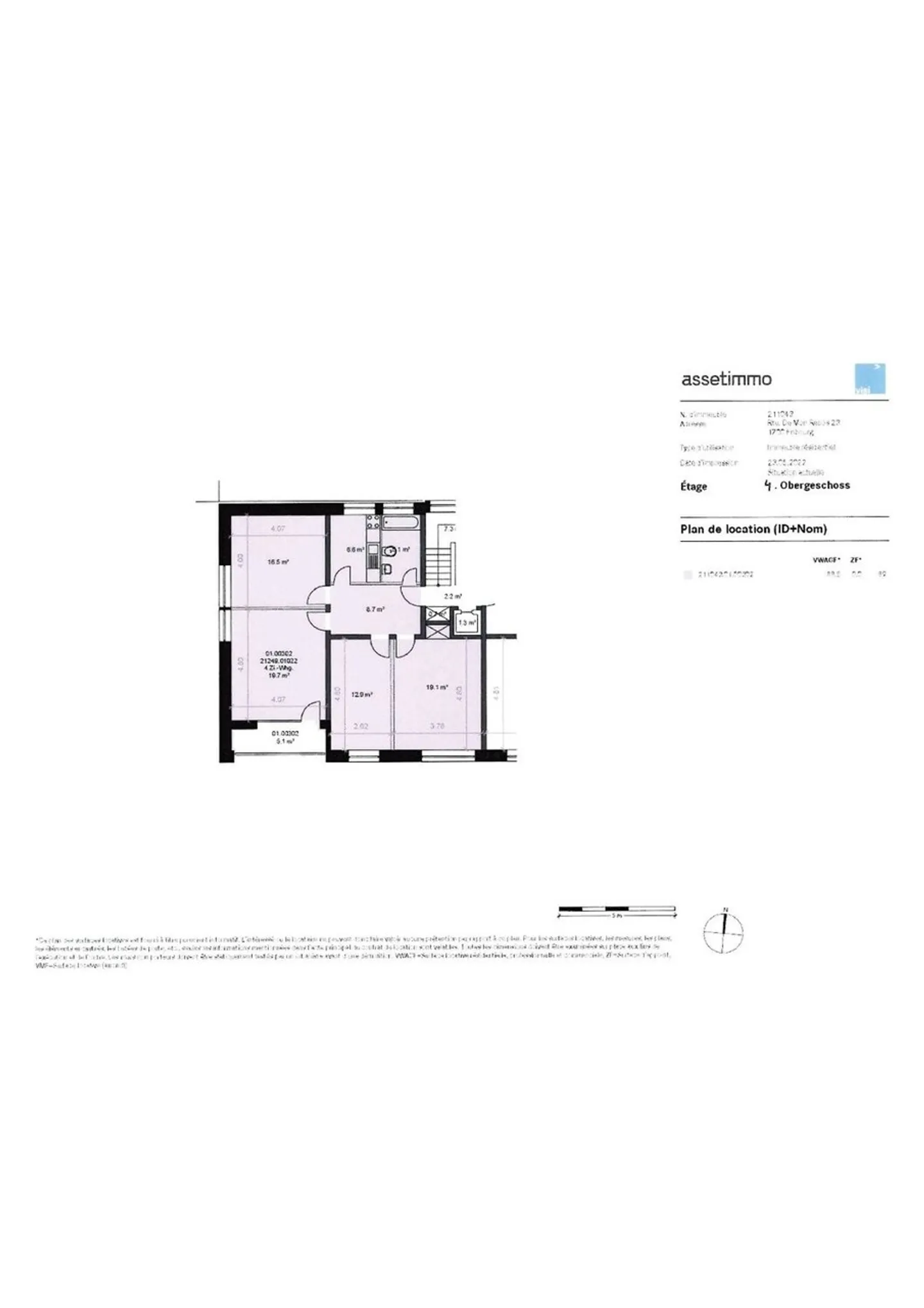 Familienwohnung mit 4,5 Zimmern im Stadtteil Schoenberg - Foto 12 von 12