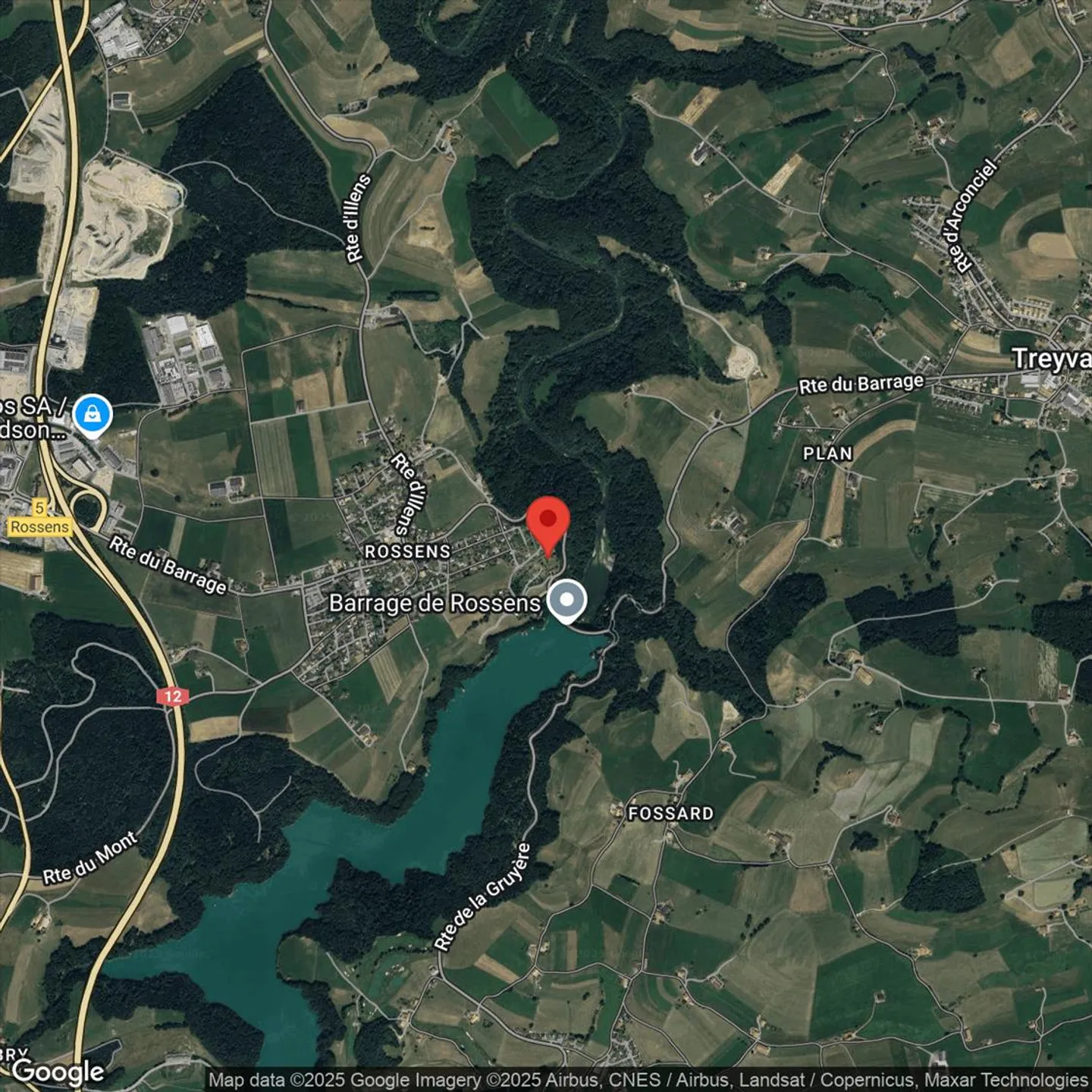 Außergewöhnliche Wohnung in Rossens - Foto 9 von 9