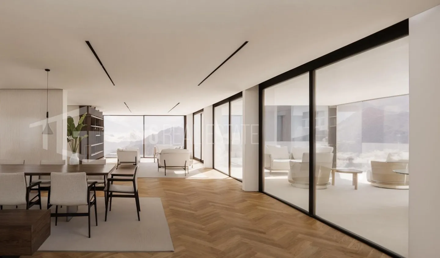 Attic with magnificent panoramic view and lake - Photo 7 of 13