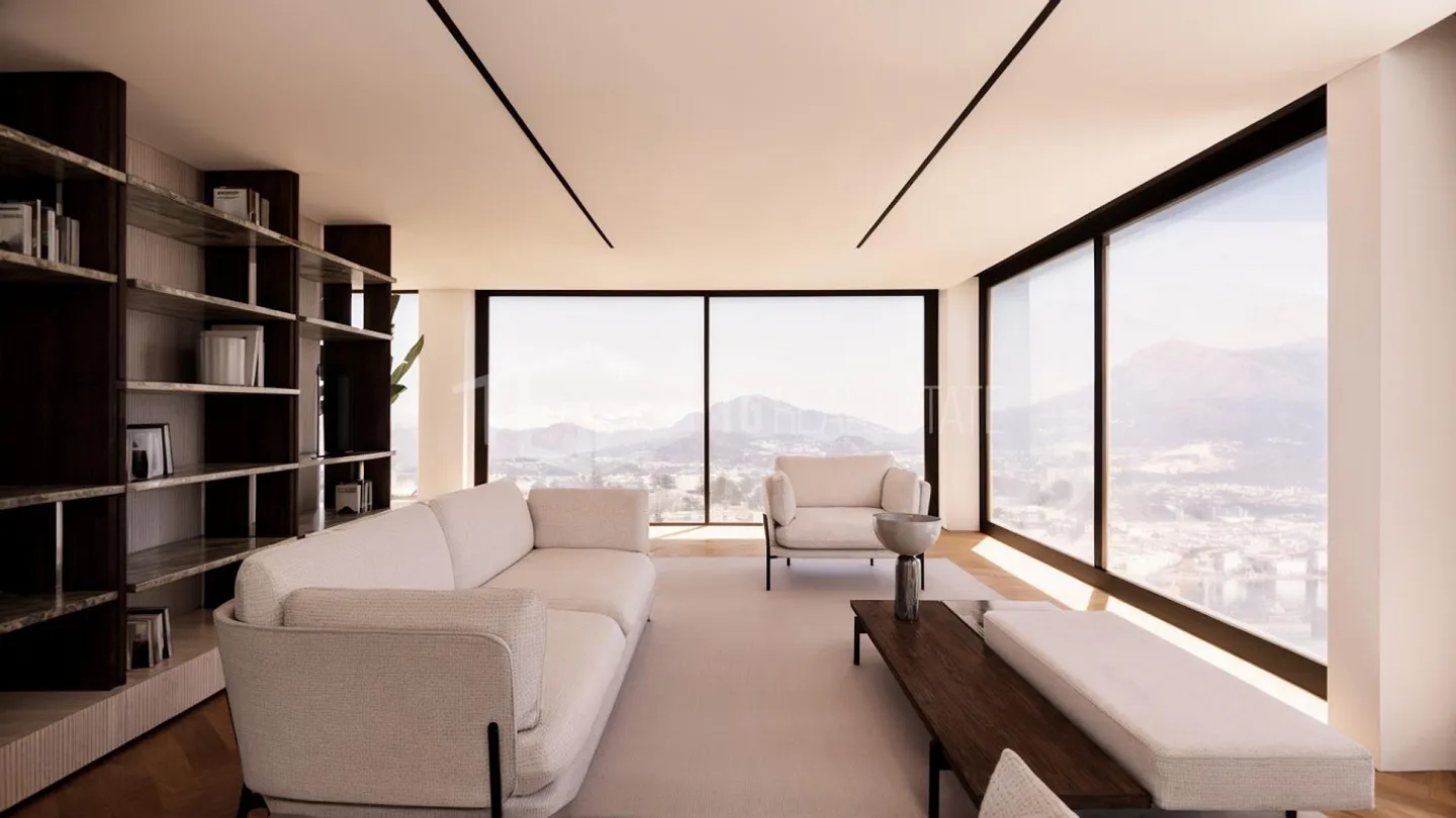 Attic with magnificent panoramic view and lake - Photo 8 of 13