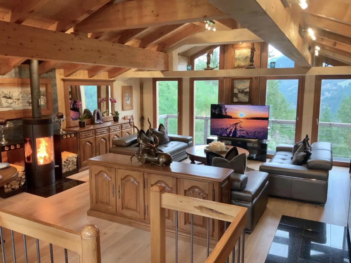 Chalet esclusivo sul lato soleggiato di Saas-Fee - Foto 7 di 23