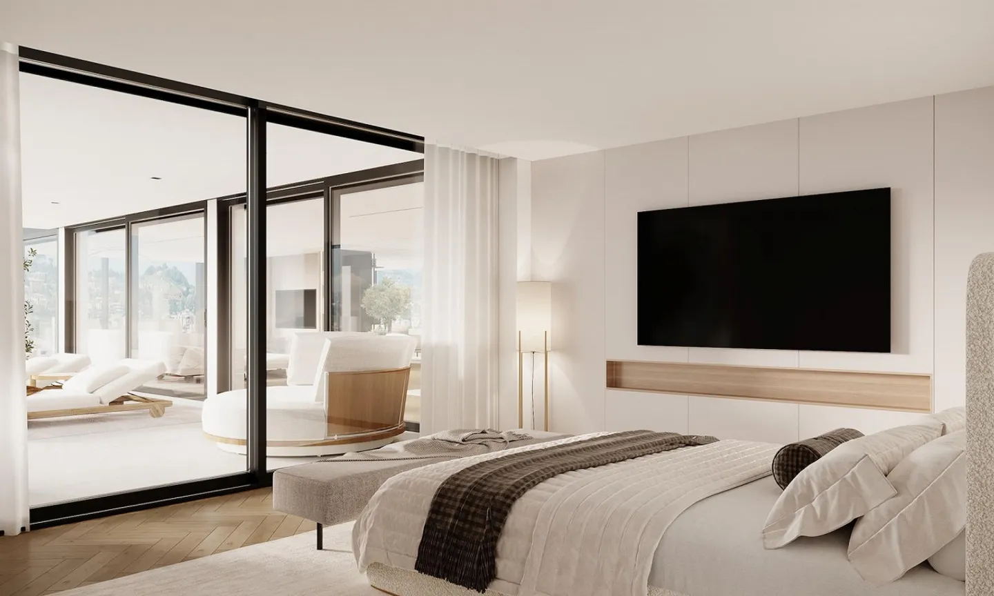 Attic with magnificent panoramic view and lake - Photo 13 of 13