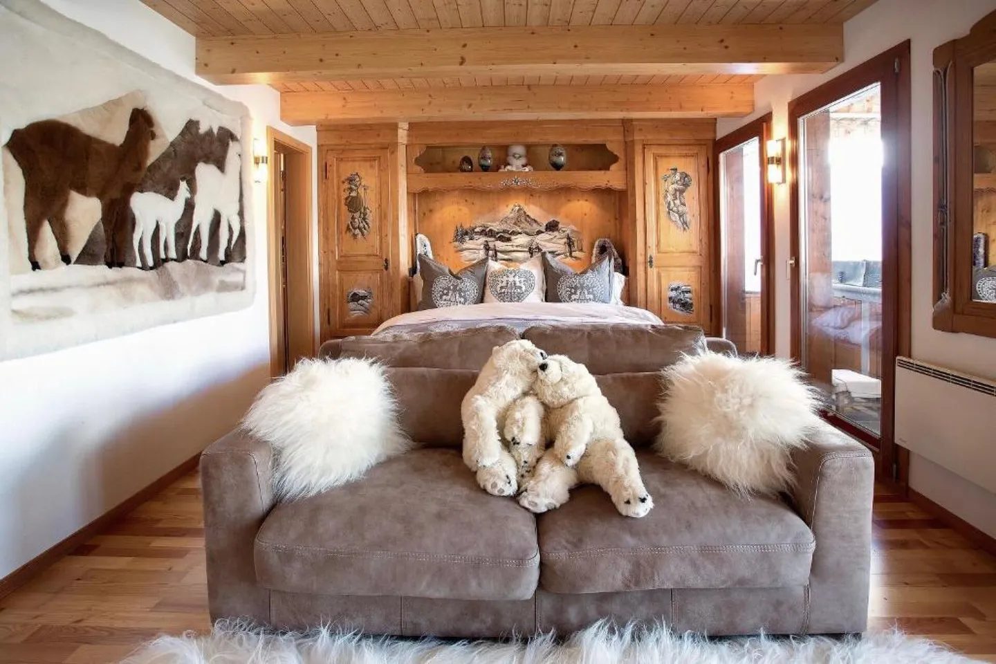 Chalet esclusivo sul lato soleggiato di Saas-Fee - Foto 6 di 23
