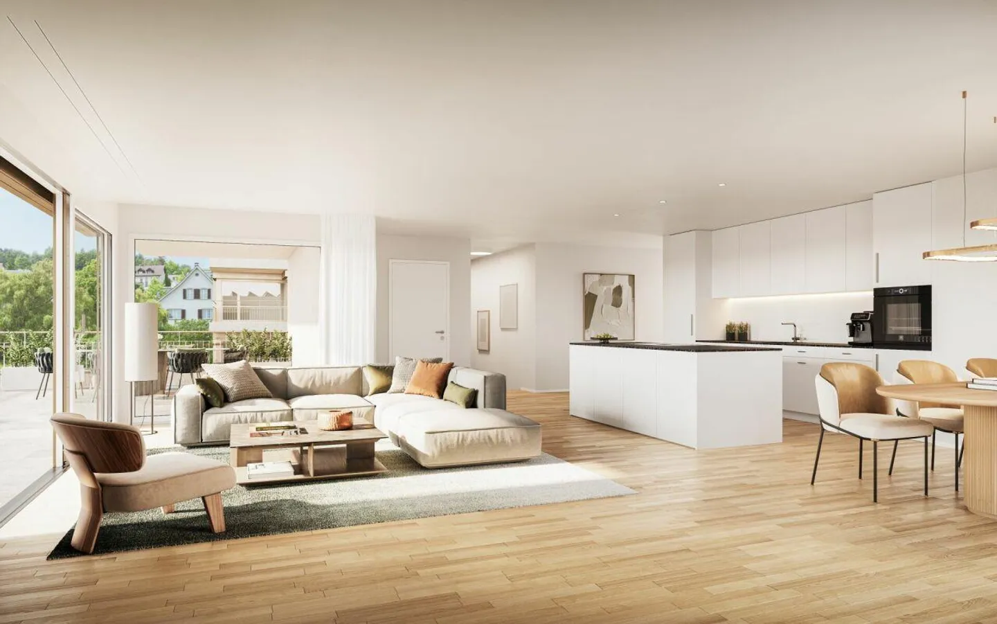 HORIZONT Küttigen - Appartement en Attique de Haute Qualité avec Vue - Photo 5 sur 7