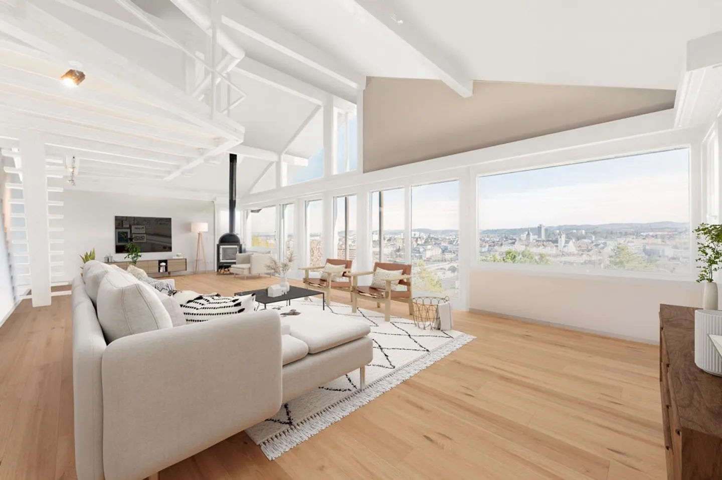 Wohnen an bester Hanglage mit Sicht auf die Aare und Aarauer Innens... - Photo 1 of 11