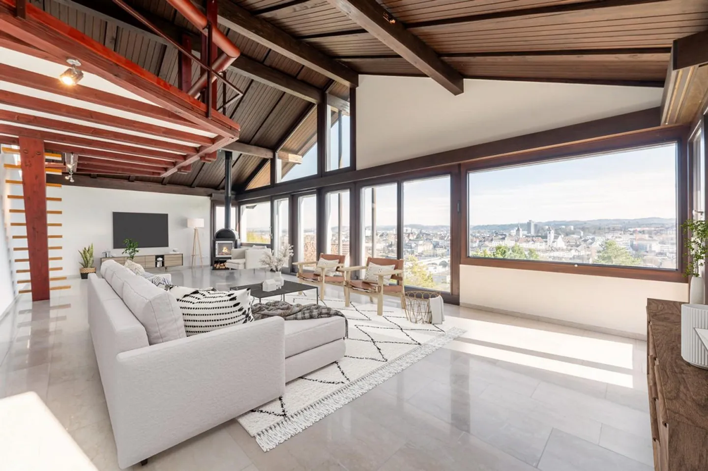 Wohnen an bester Hanglage mit Sicht auf die Aare und Aarauer Innens... - Photo 2 of 11