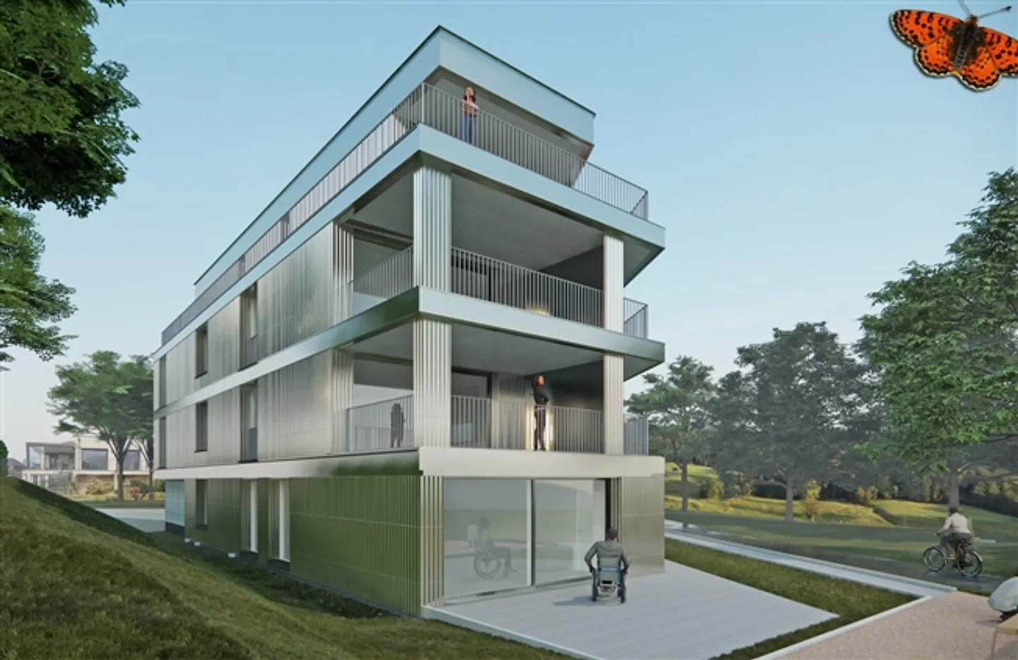 Helles 3,5-Zimmer-Apartment mit Balkon - Foto 1 von 9