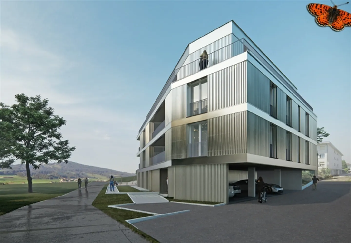 Helles 3,5-Zimmer-Apartment mit Balkon - Foto 5 von 9