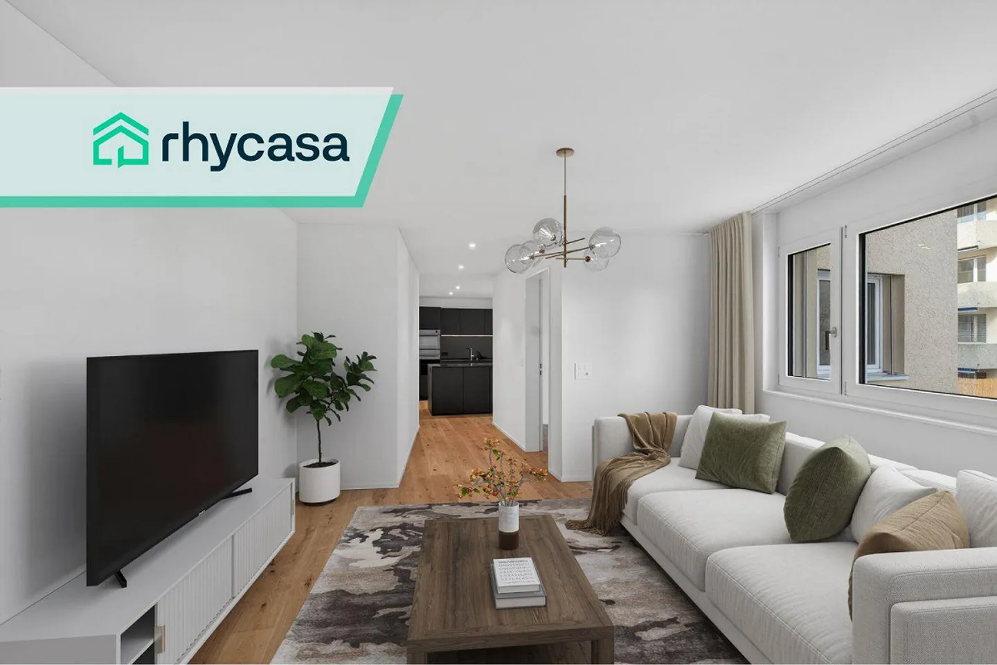 Moderne Wohnung in ruhiger Lage - Foto 1 von 14