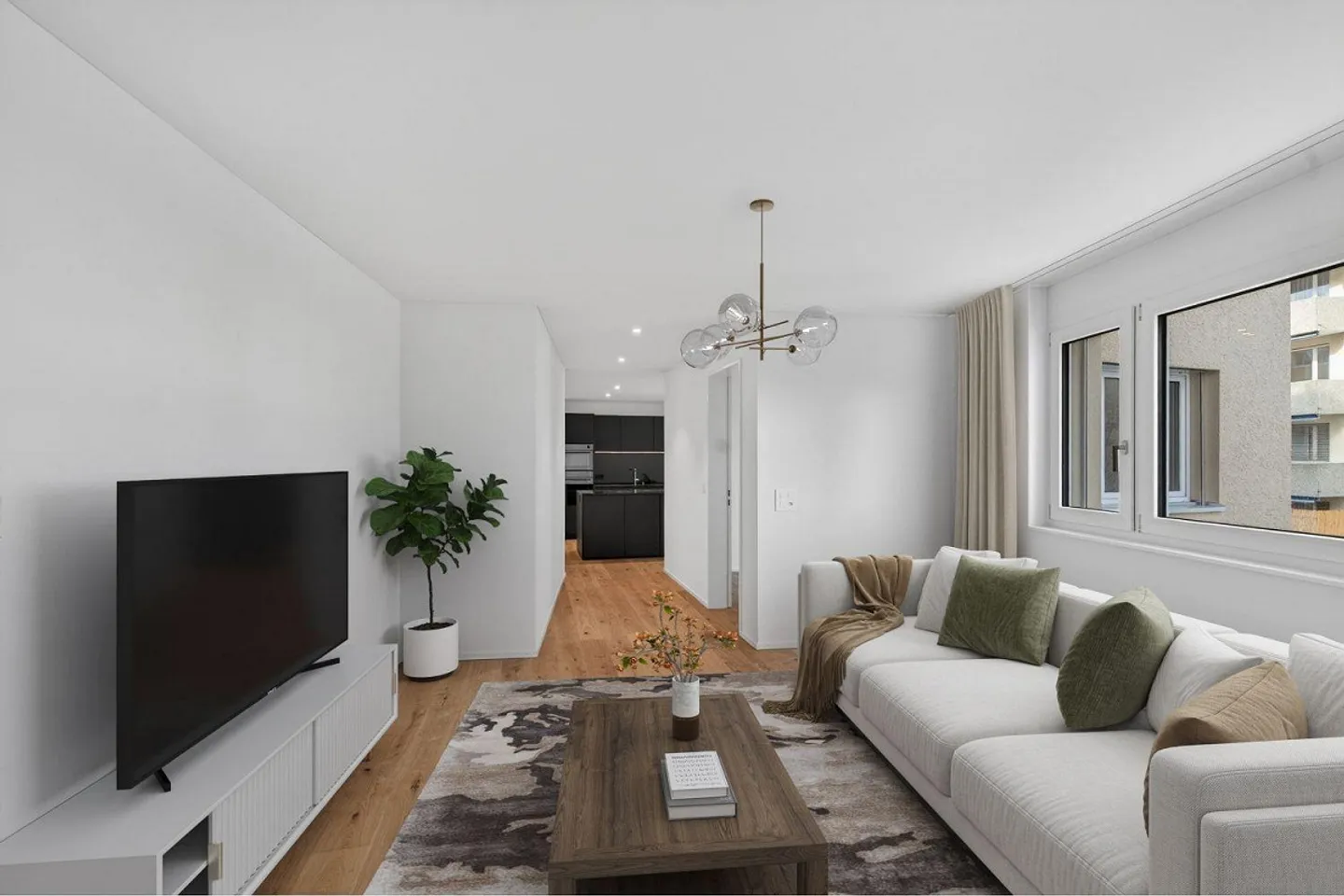 Moderne Wohnung in ruhiger Lage - Foto 2 von 14