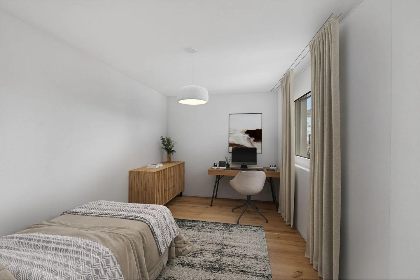 Moderne Wohnung in ruhiger Lage - Foto 9 von 14