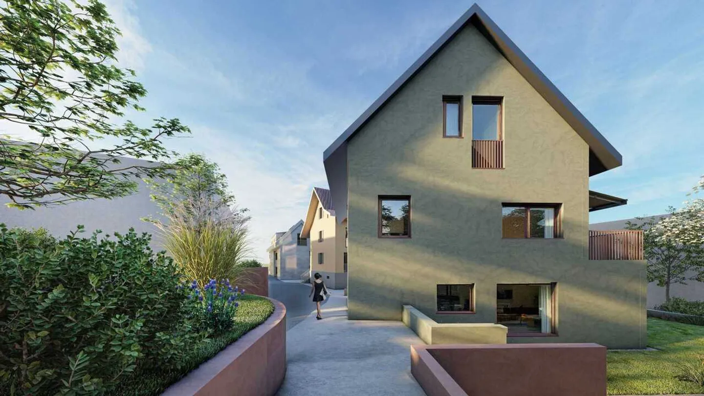 Modernes 6,5-Zimmer Haus mit Garten in Lengnau kaufen - Foto 3 von 13