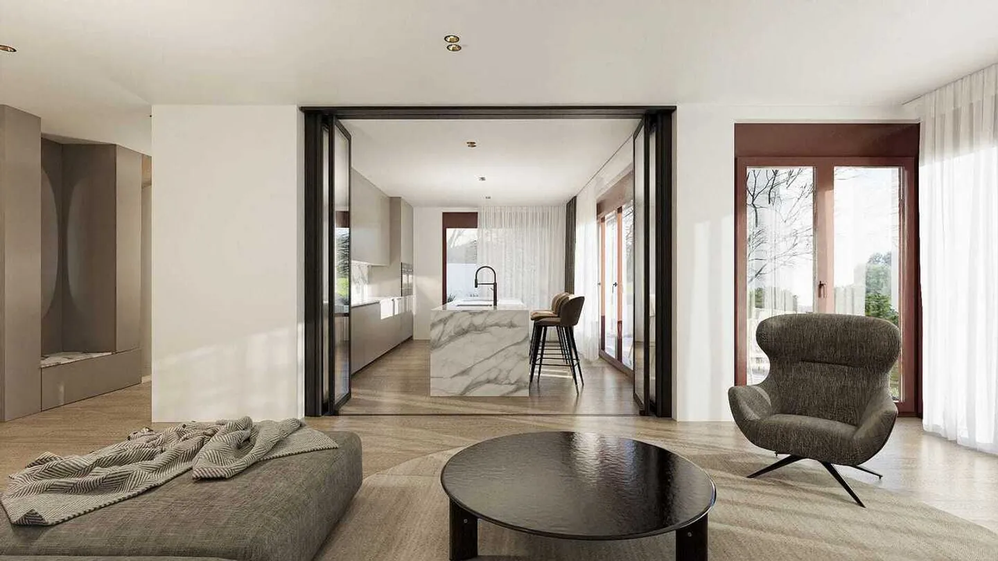 Modernes 6,5-Zimmer Haus mit Garten in Lengnau kaufen - Foto 9 von 13