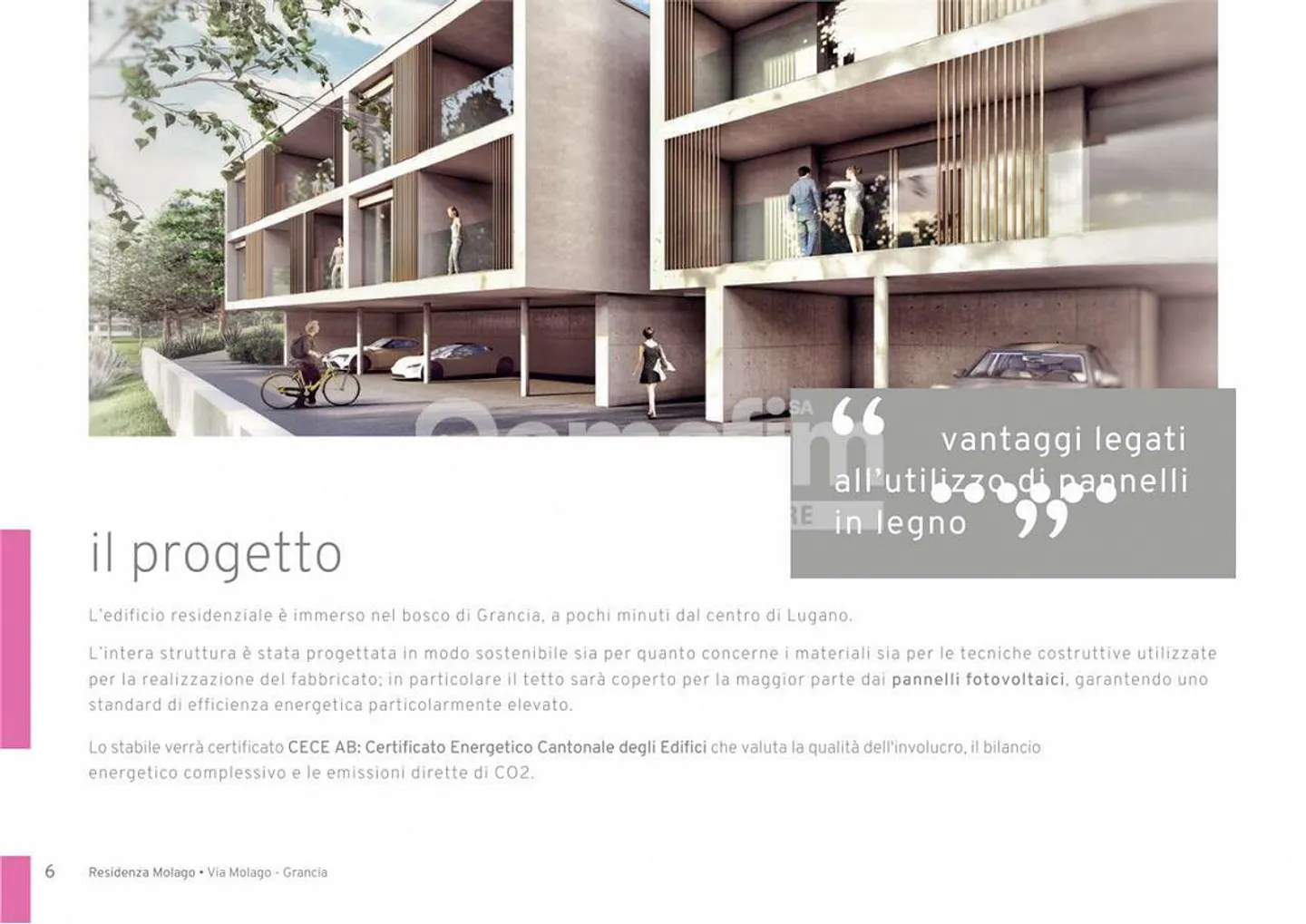 Nuovo App. 4.5 - Residenza Molago Grancia - Foto 4 di 12