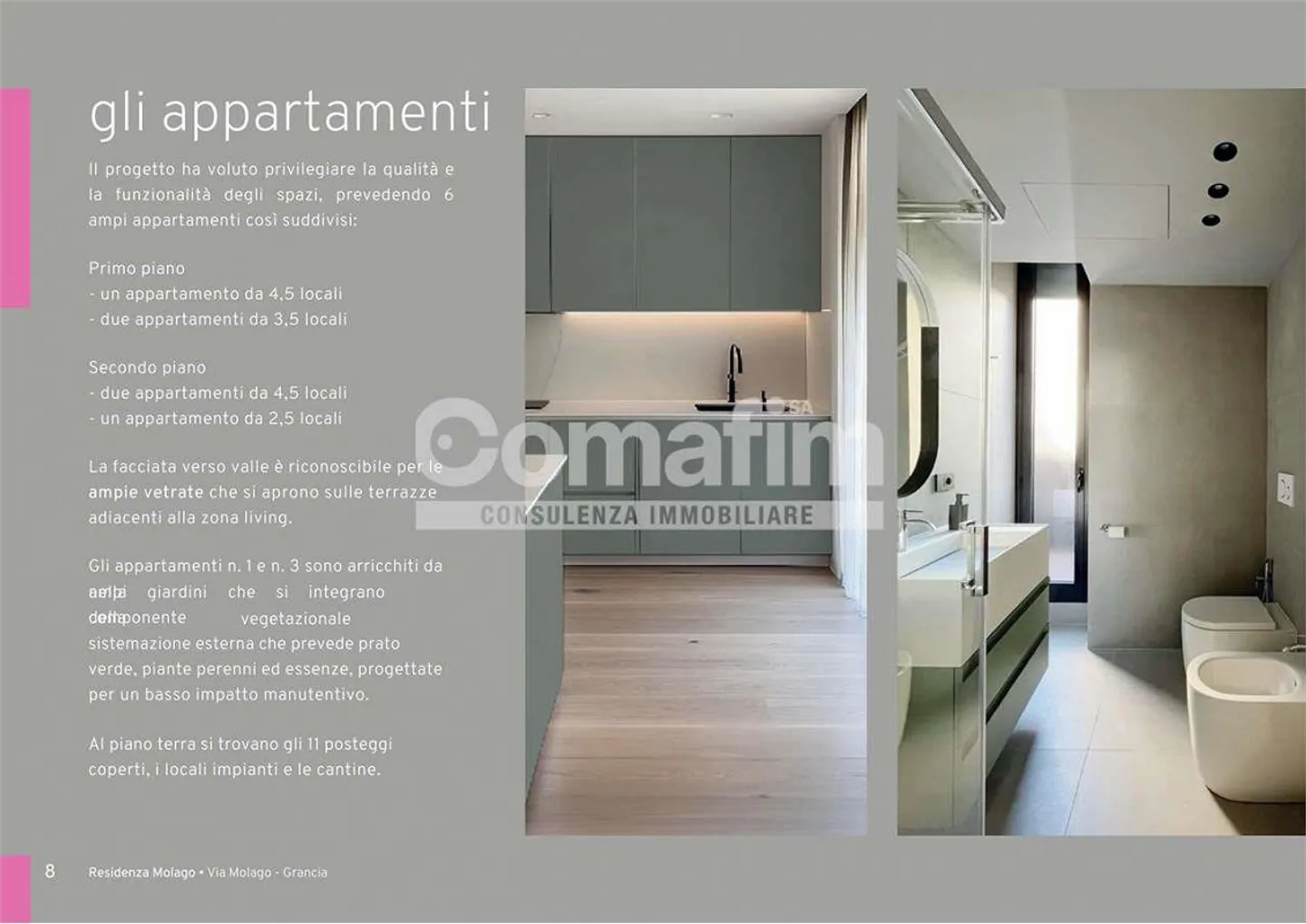 Nuovo App. 4.5 - Residenza Molago Grancia - Foto 6 di 12