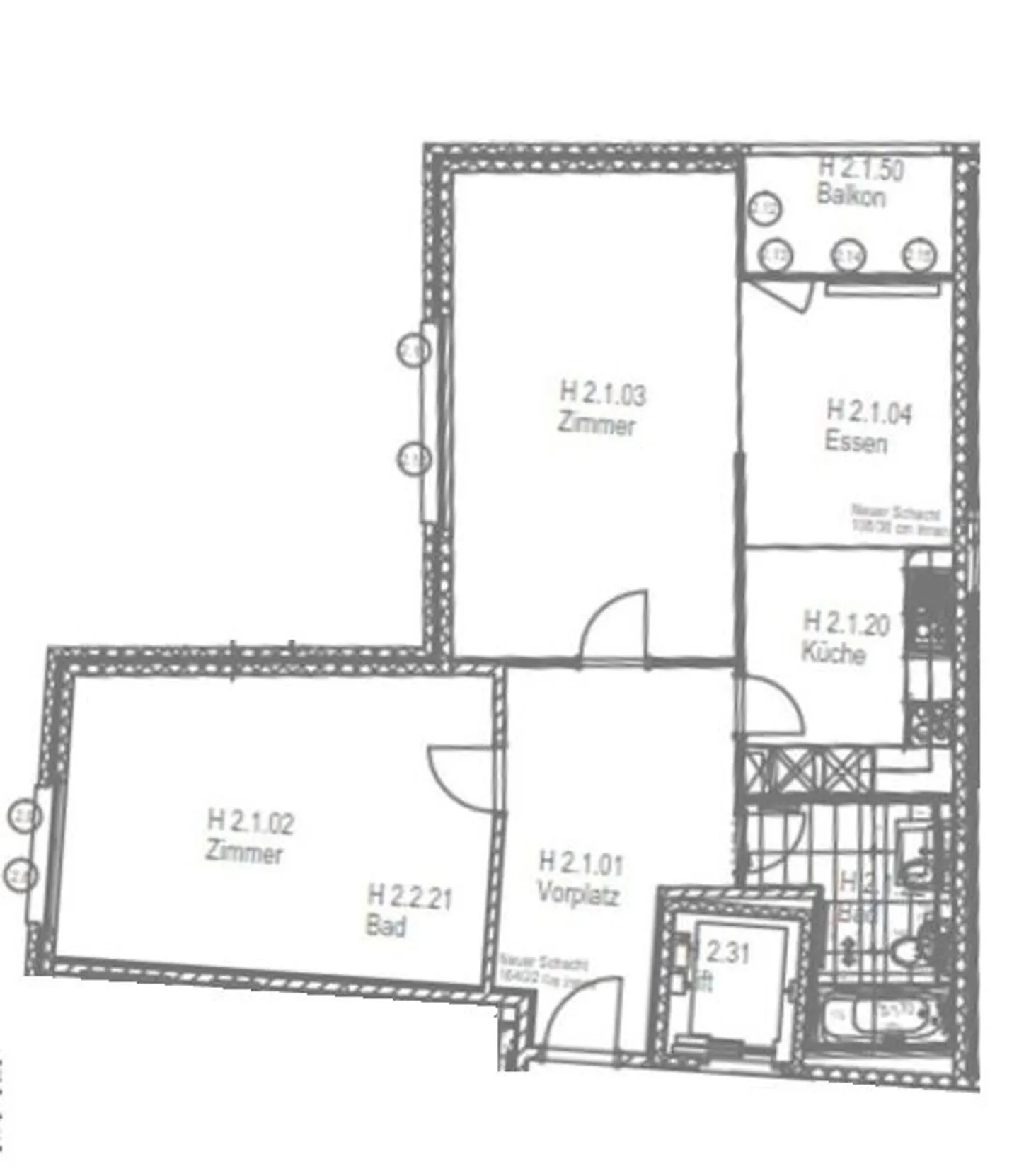 WOHNEN IM HERZEN VON AESCH - Foto 6 von 6