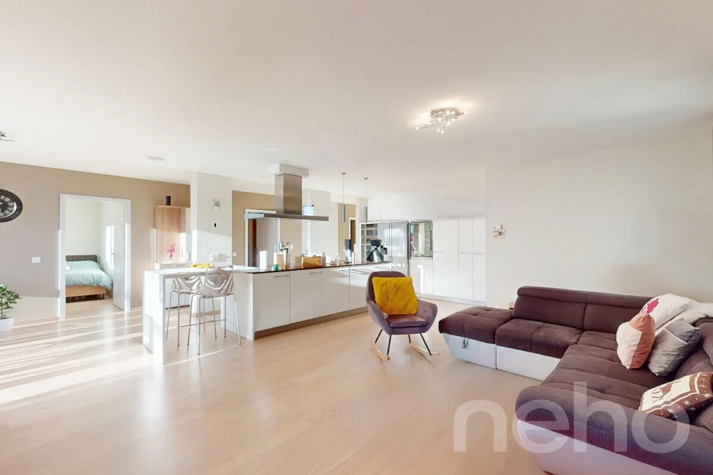 Appartement Loft Élégant à Conthey - Photo 1 sur 12