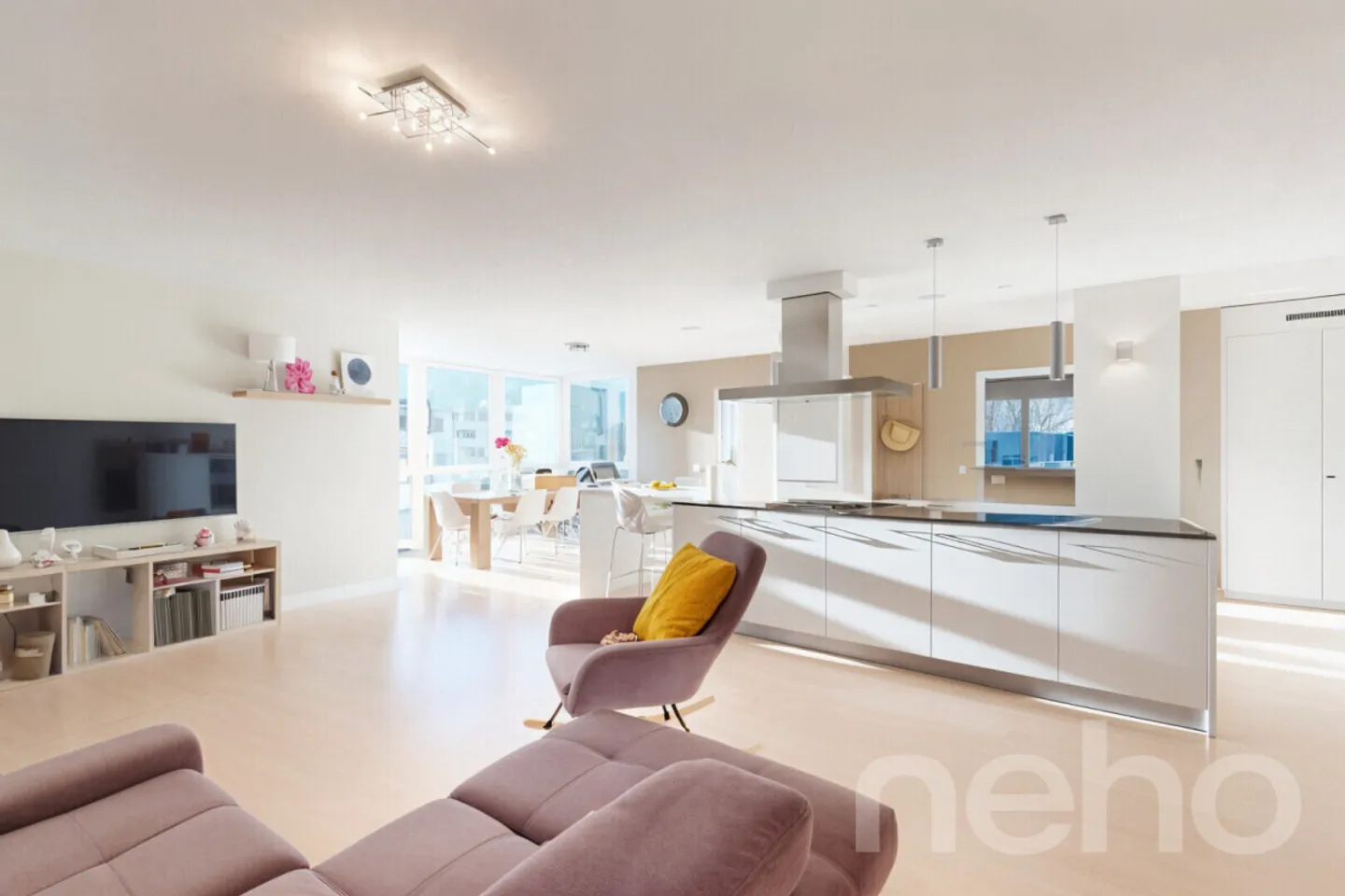 Appartement Loft Élégant à Conthey - Photo 2 sur 12