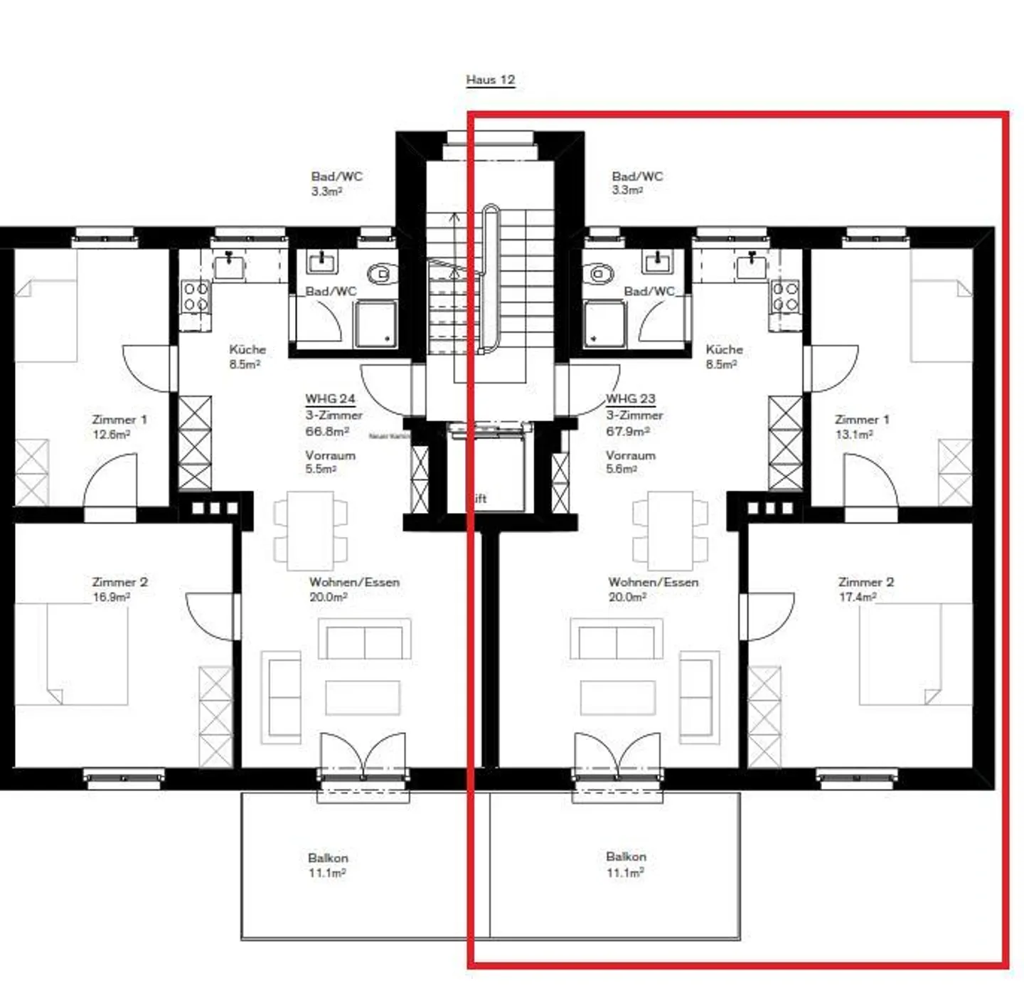 3.5-Room Apartment in Schaffhausen - Photo 10 of 10