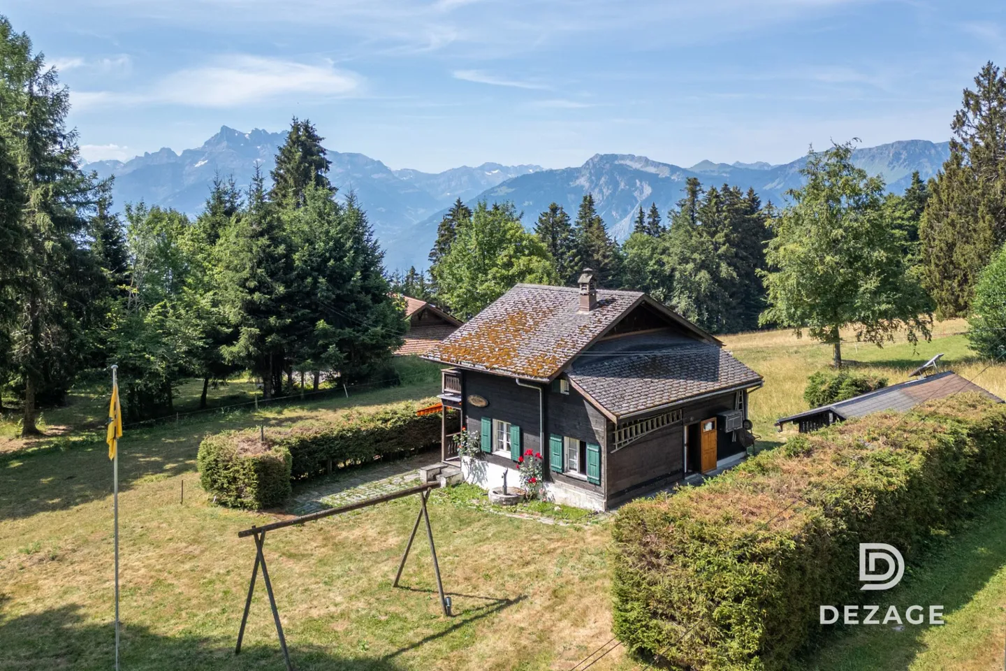 35 minutes de Vevey : Charmant chalet de vacances dans un cadre idyllique - Photo 2 sur 15