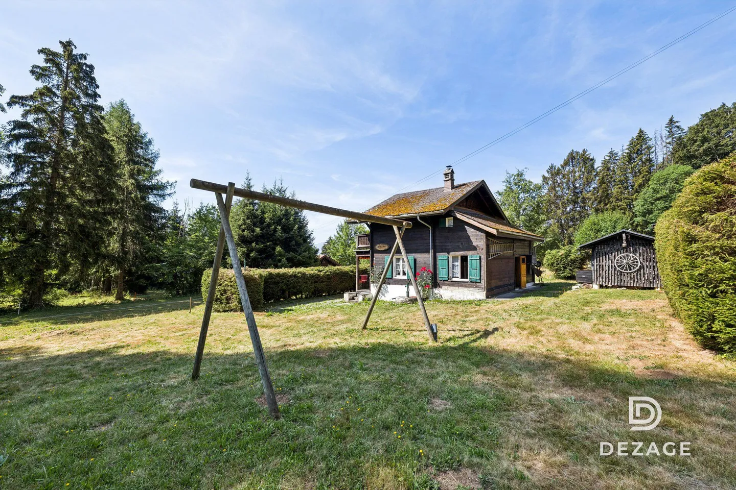 35 minutes de Vevey : Charmant chalet de vacances dans un cadre idyllique - Photo 14 sur 15