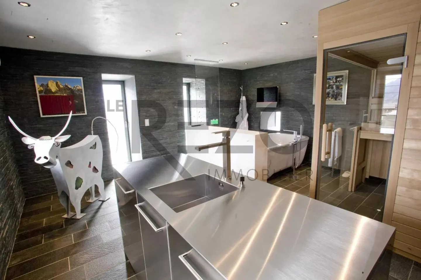 Chalet architectural avec vue - Photo 8 sur 13