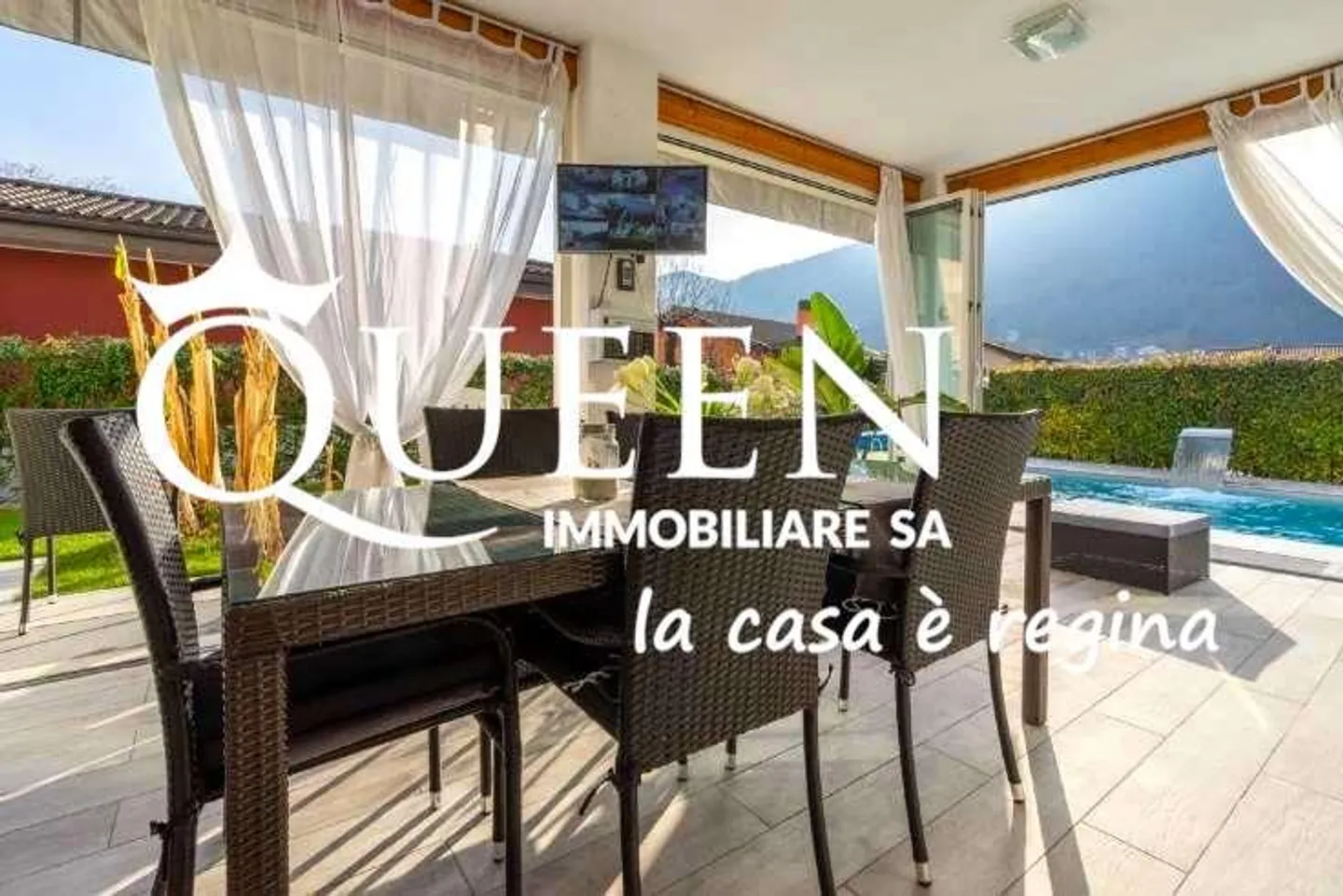 Riva San Vitale: Villa mit 7,5 Zimmern, 280 m², mit Pool und Garten - Foto 6 von 13