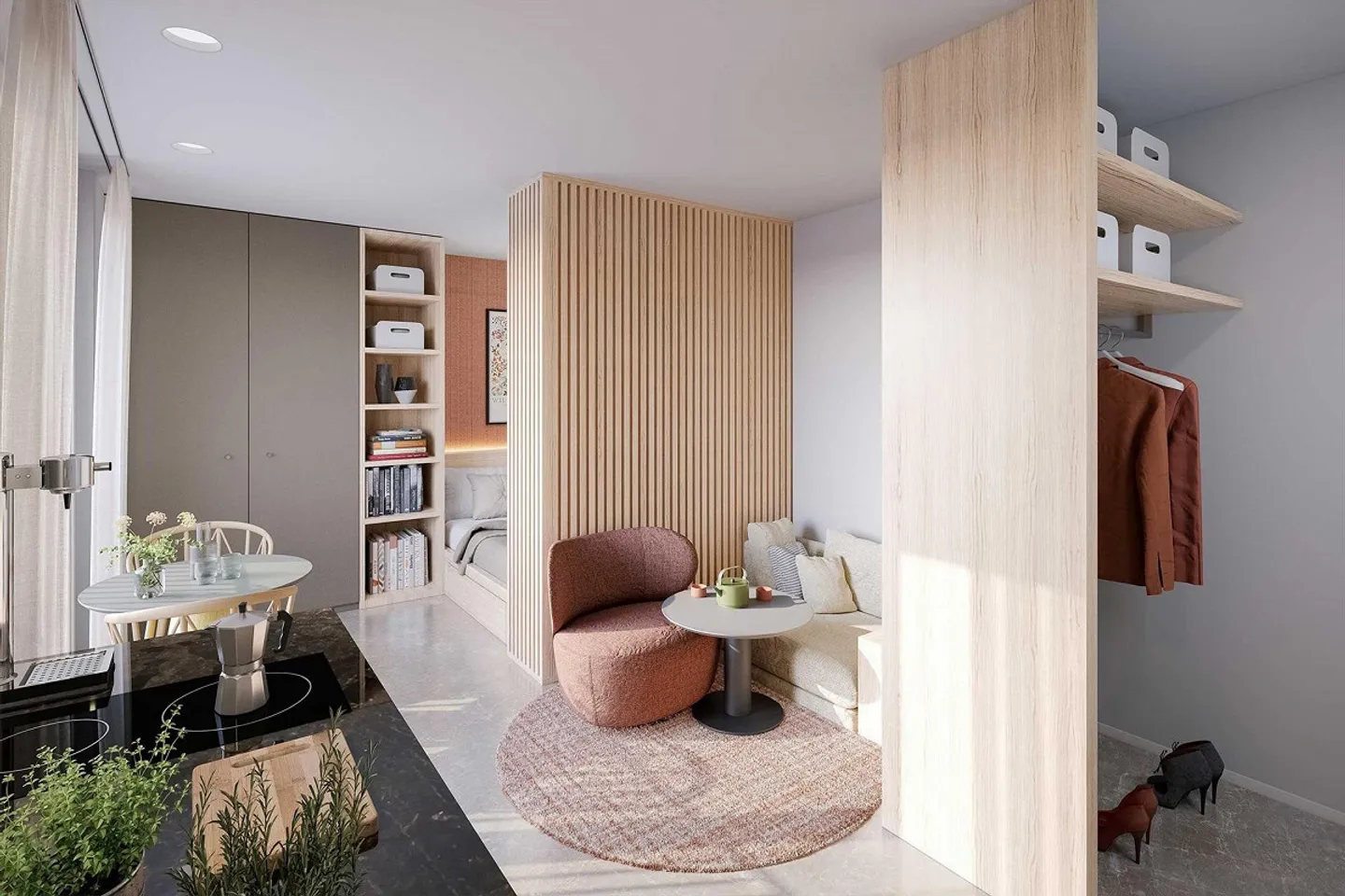 New Construction Project Saatlenstrasse 30 Zurich – Furnished Tiny Apartments - Photo 4 of 5