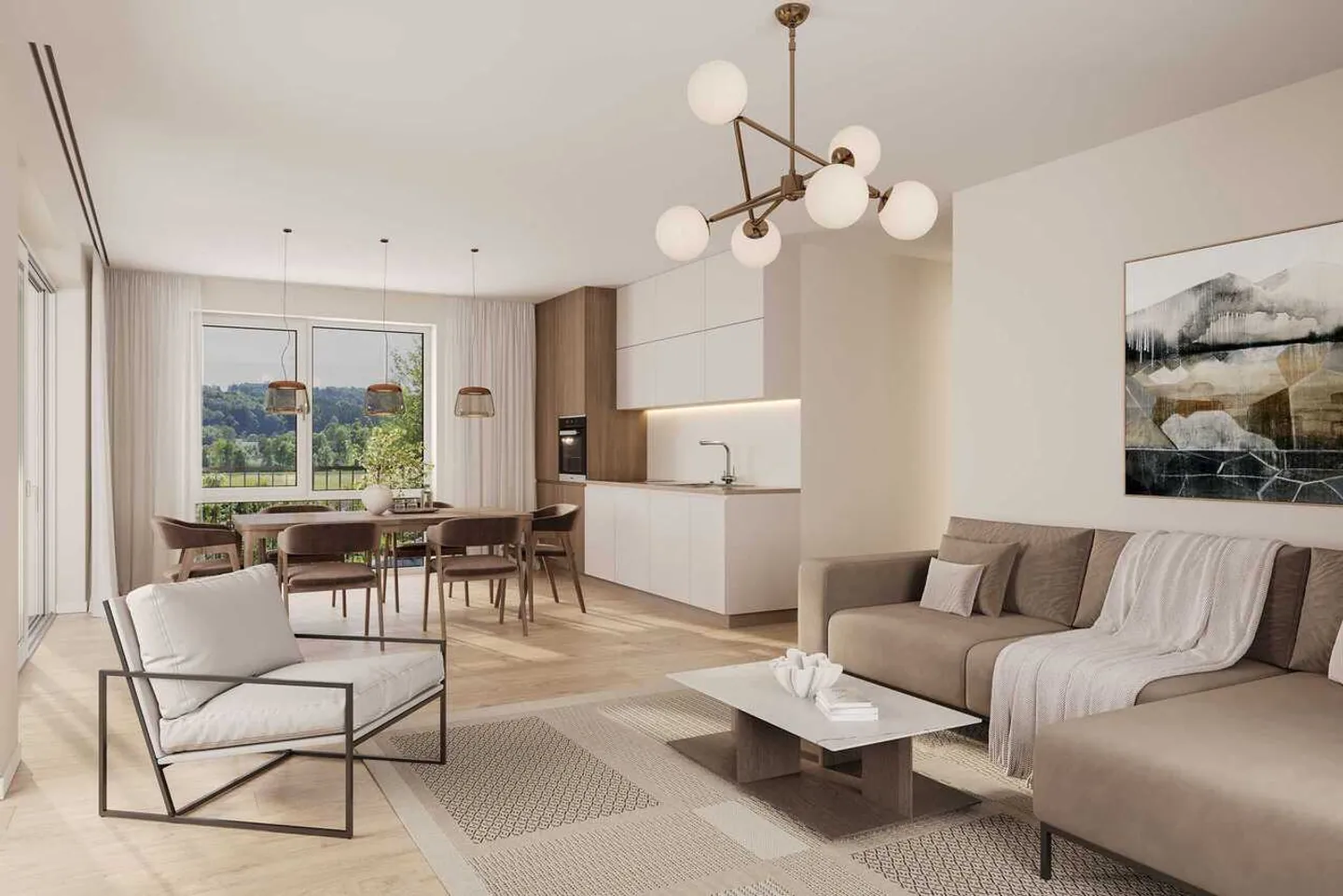 Modernes 3.5-Zimmer-Penthouse kaufen in Schaffhausen - Photo 3 sur 8