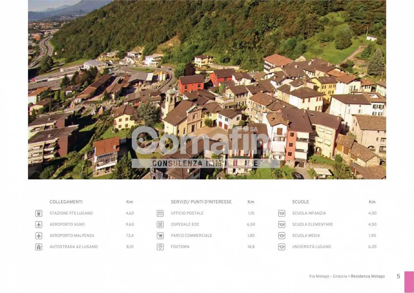 App. 2.5 - Neue Residenz Molago Grancia - Foto 4 von 13