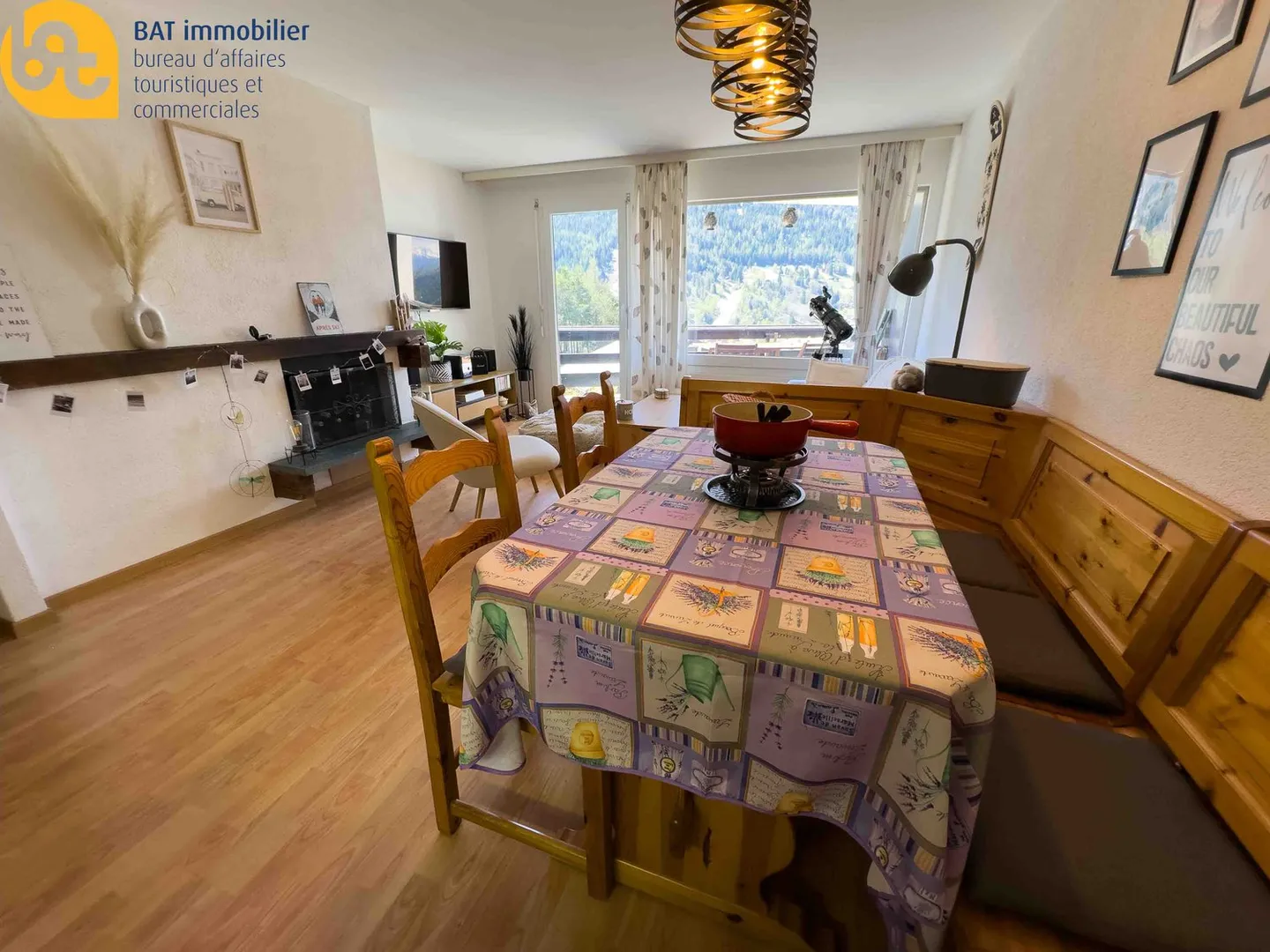 Beautiful 2-room apartment with panoramic view in Vercorin - Photo 5 of 11