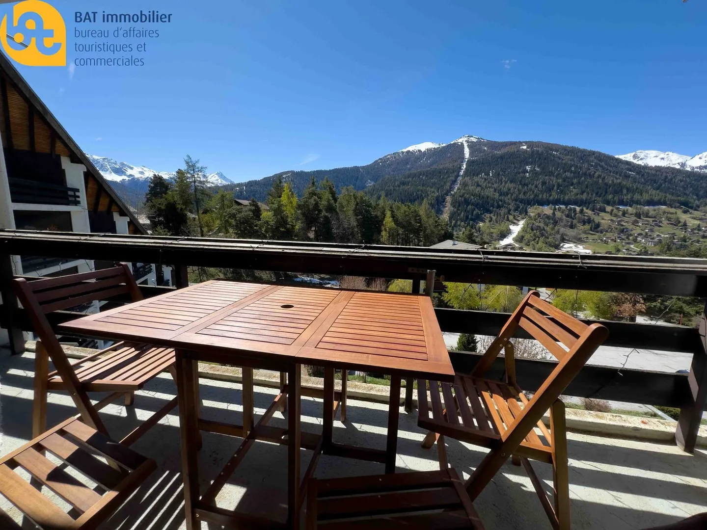 Beautiful 2-room apartment with panoramic view in Vercorin - Photo 6 of 11