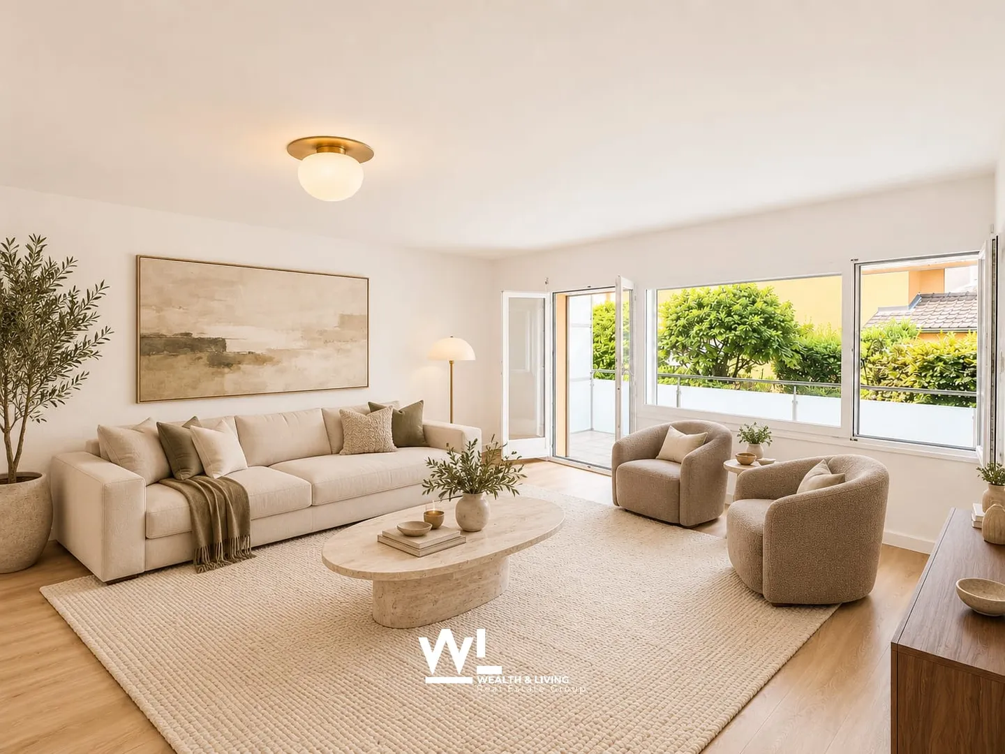 Appartamento di 3.5 locali con balcone, giardino e parcheggio ad Ascona - Residenza secondaria - Foto 4 di 10