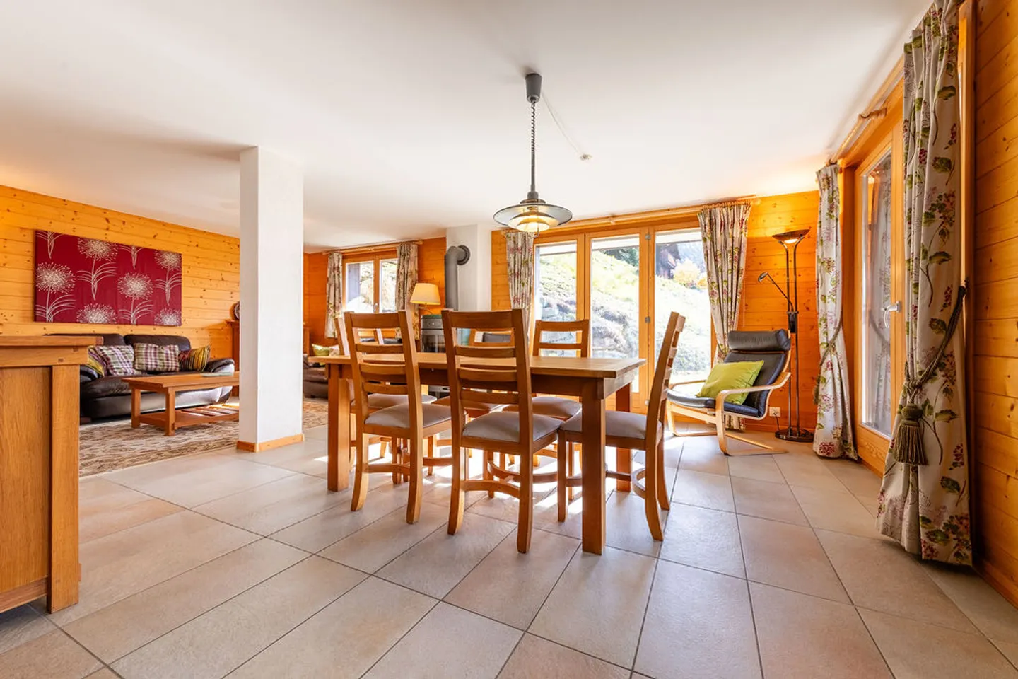 Komfortable und helle 4,5 Zimmer mit herrlichem Blick auf das Matterhorn! - Foto 5 von 22