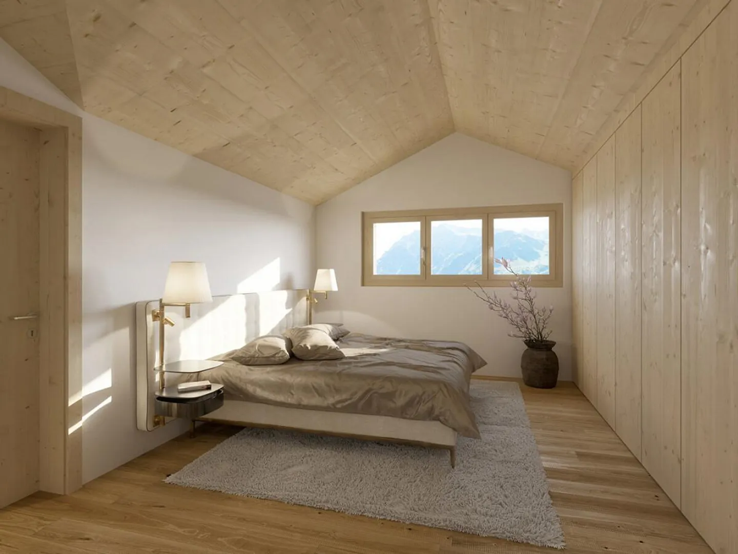 Klosters: Appartamento attico con panorama come residenza principale - Foto 2 di 5