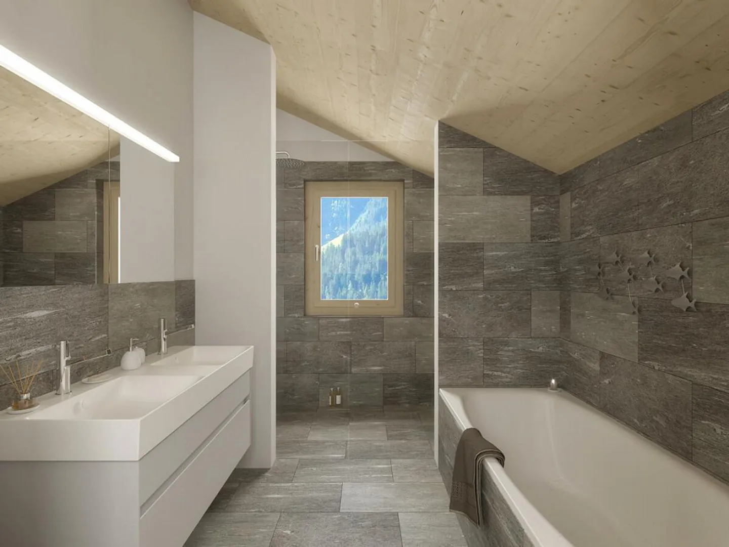 Klosters: Appartamento attico con panorama come residenza principale - Foto 3 di 5