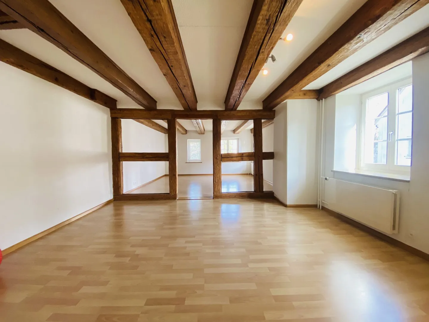 Appartement rustique avec place de parking, grenier et coin salon dans le jardin - Photo 6 sur 13