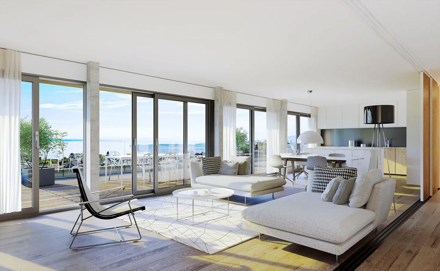 Attico con terrazza di 250 m² - Dominanza sull'orizzonte - Foto 2 di 7