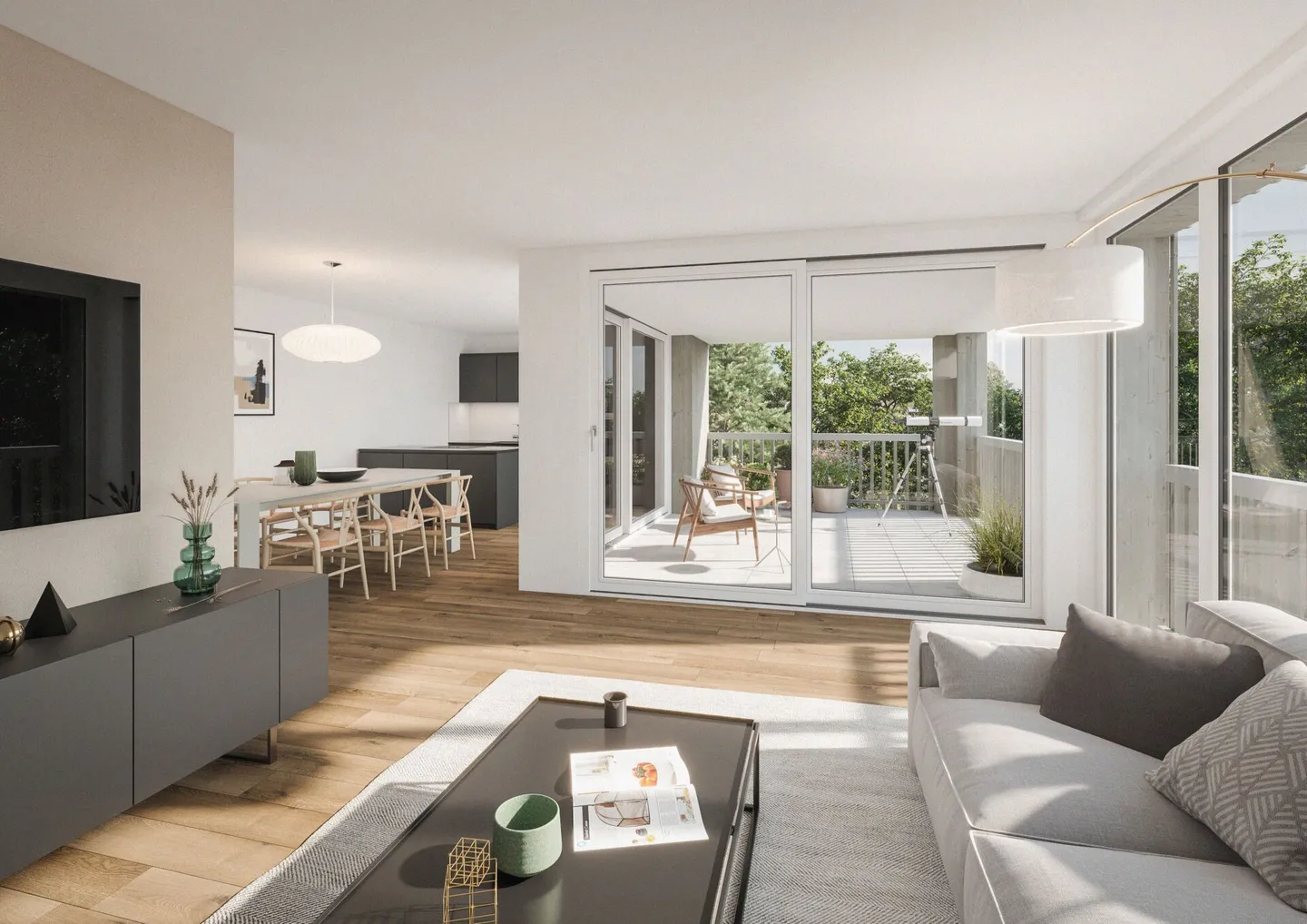 Neubauprojekt "Frohegg" - Ihre Chance auf die letzte 4.5-Zimmer-Parterrewohnung - Foto 1 von 13