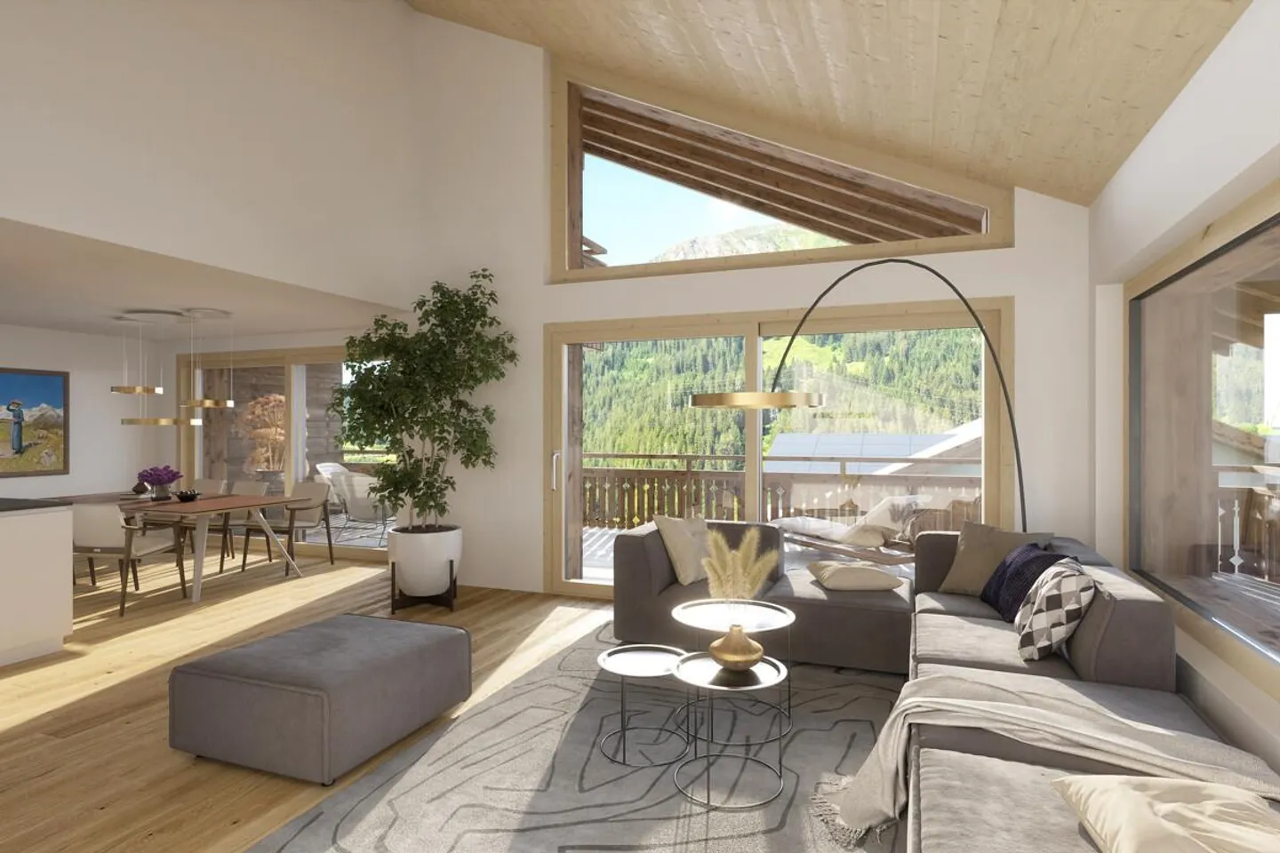 Klosters: appartamento di alta qualità con vista mozzafiato - Foto 1 di 5