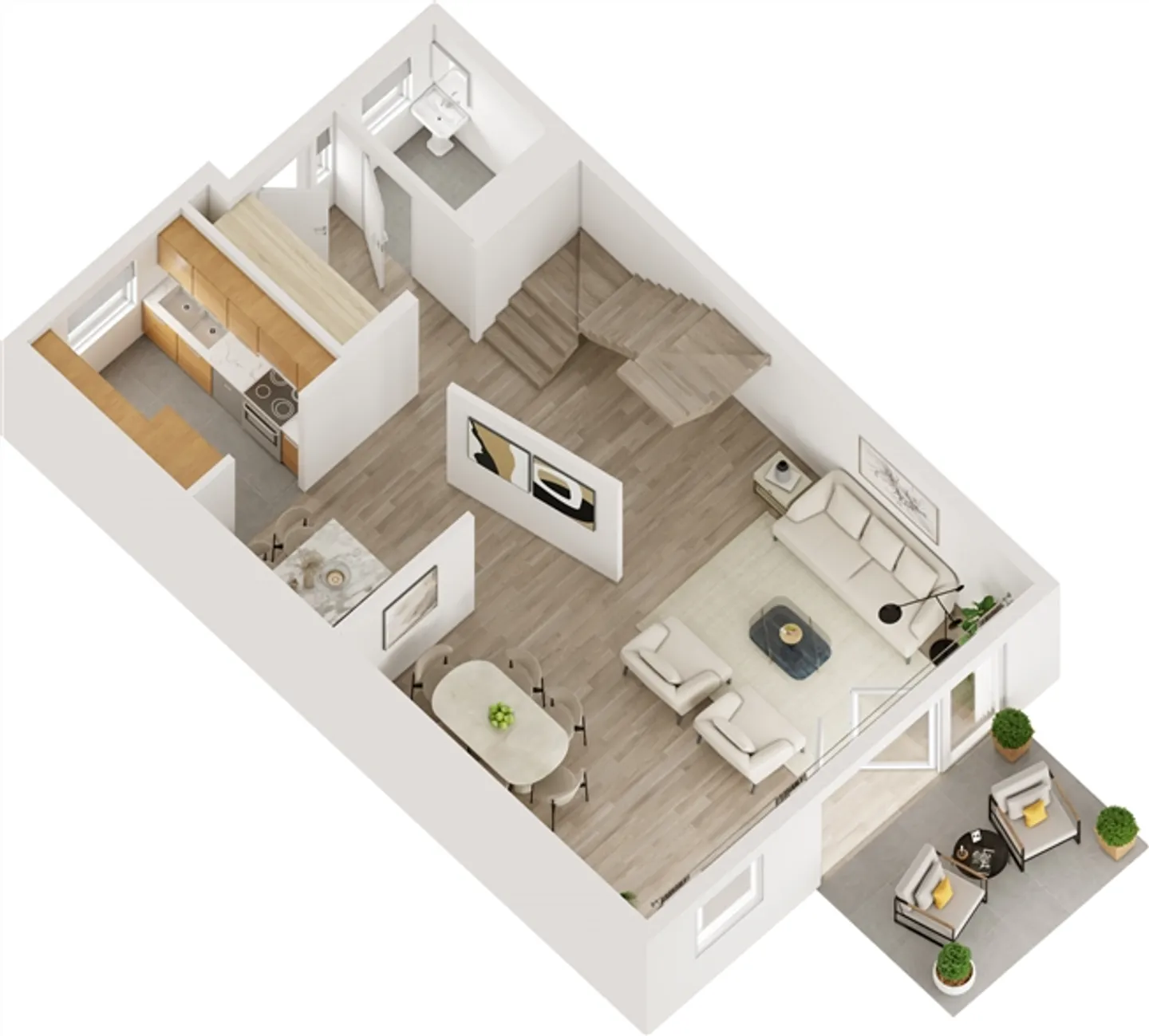 Duplex luminoso di 4 stanze con balcone - Fino a 3 mesi di affitto offerti! - Foto 11 di 11