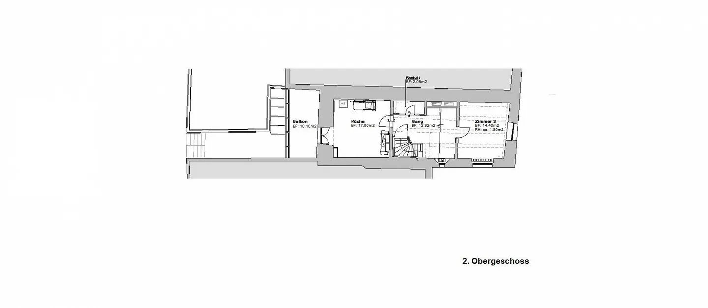 Charming 5.5-room apartment in the historic city center of Liestal - Photo 10 of 11