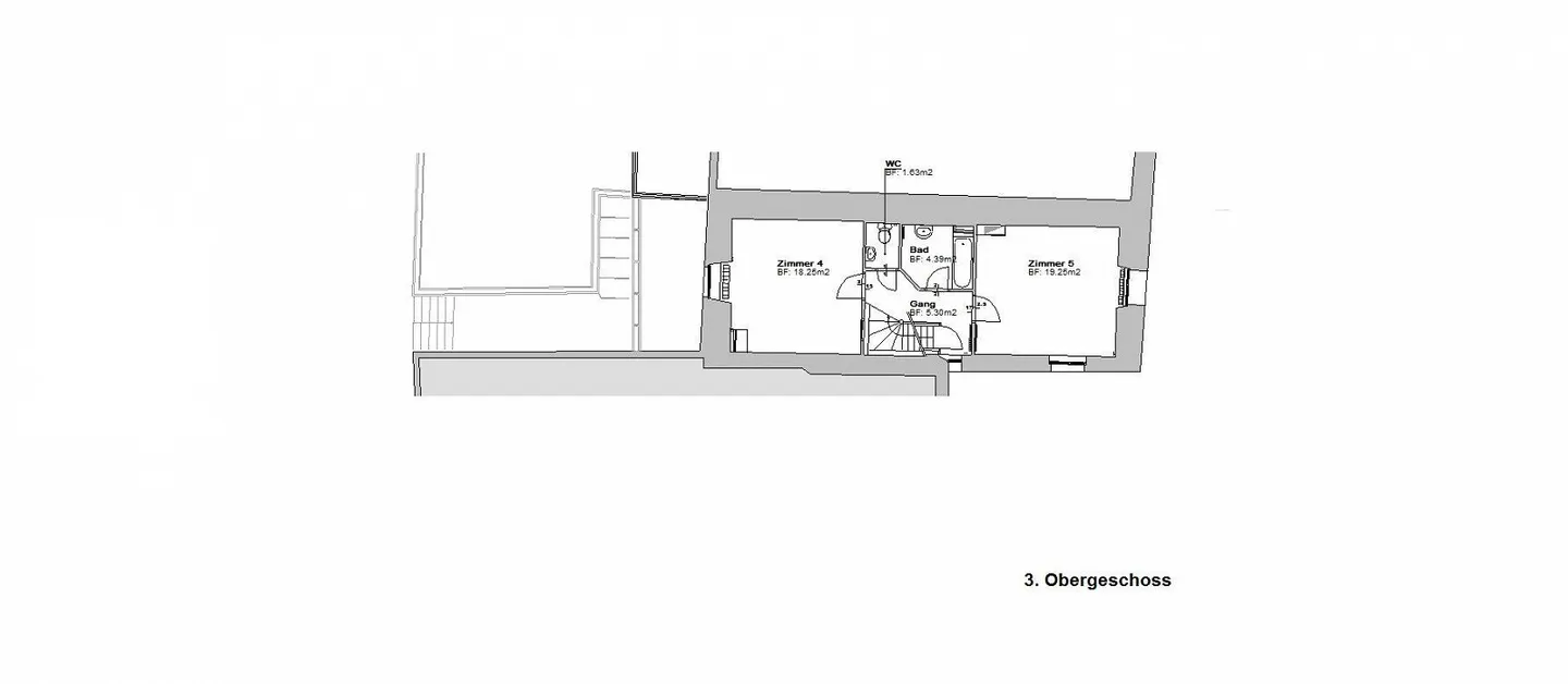 Charming 5.5-room apartment in the historic city center of Liestal - Photo 11 of 11