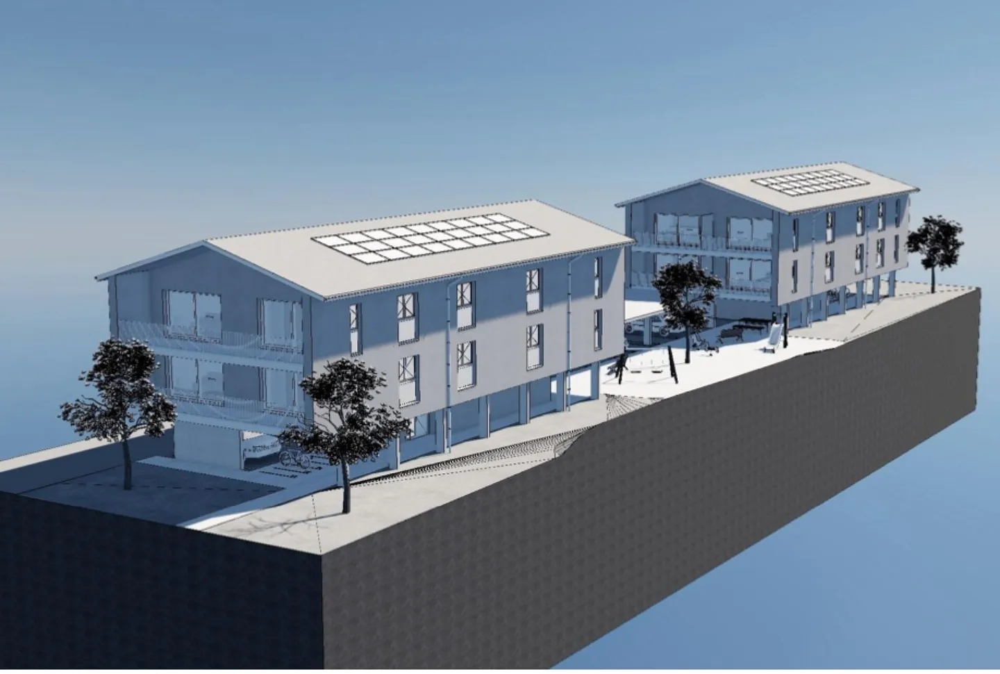 Gebäude A & B les Roncoz - Foto 4 von 13