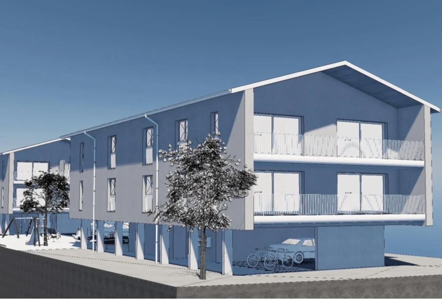 Gebäude A & B les Roncoz - Foto 5 von 13