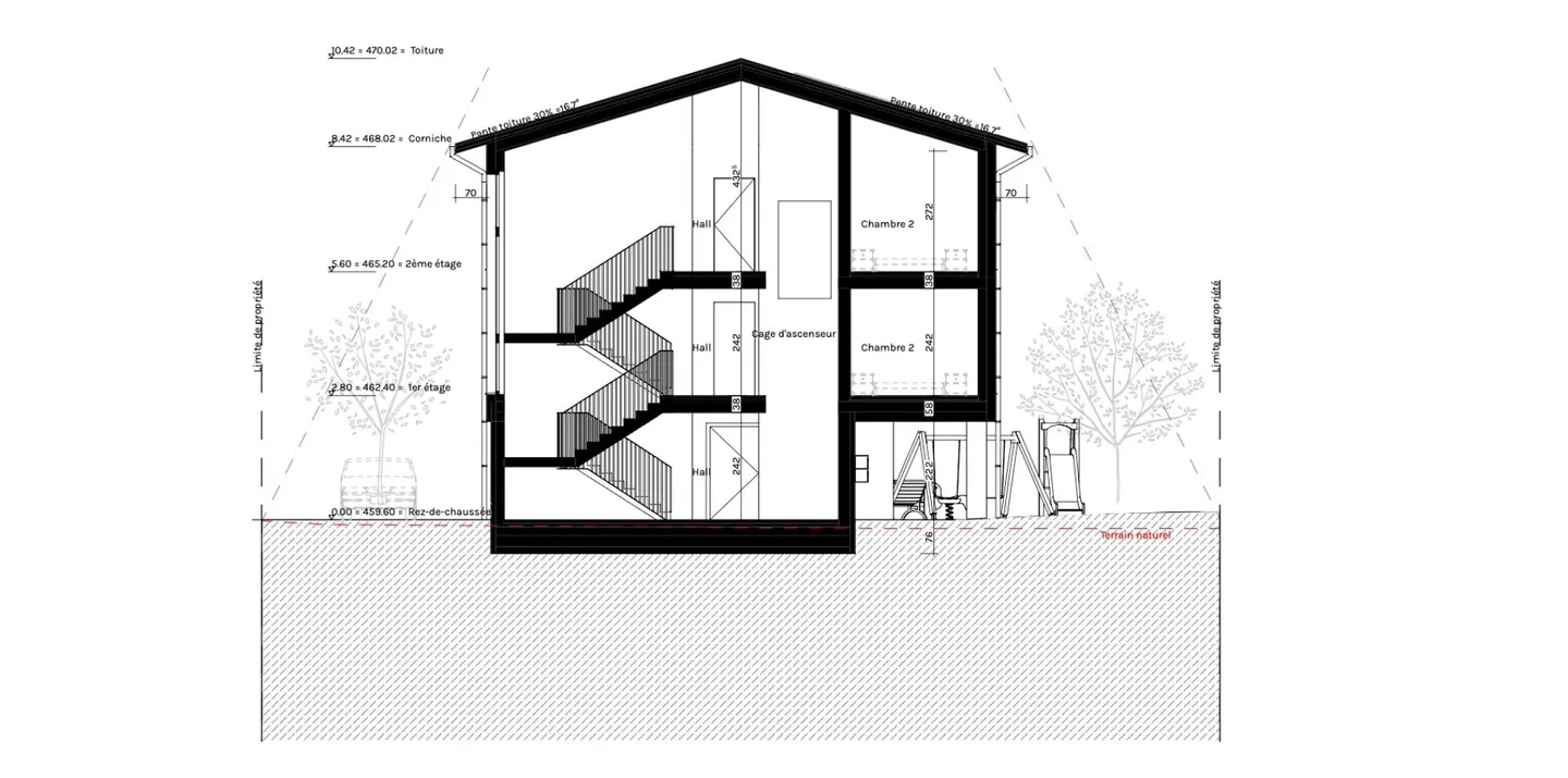 Gebäude A & B les Roncoz - Foto 10 von 13