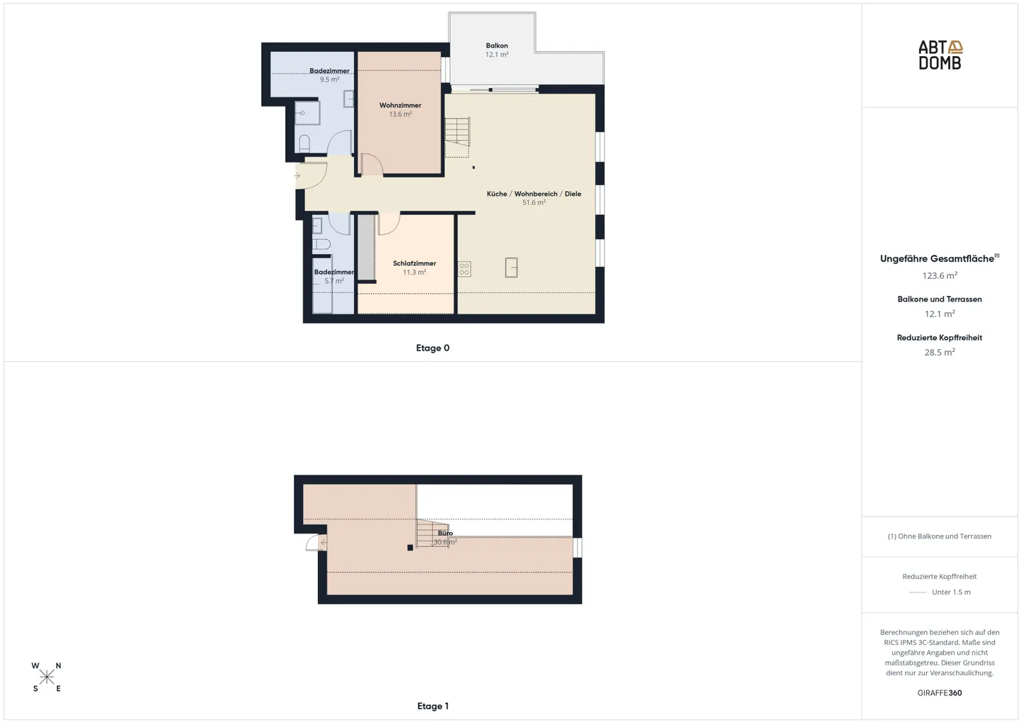 Appartement de 3,5 pièces de rêve avec galerie et balcon - Photo 14 sur 14